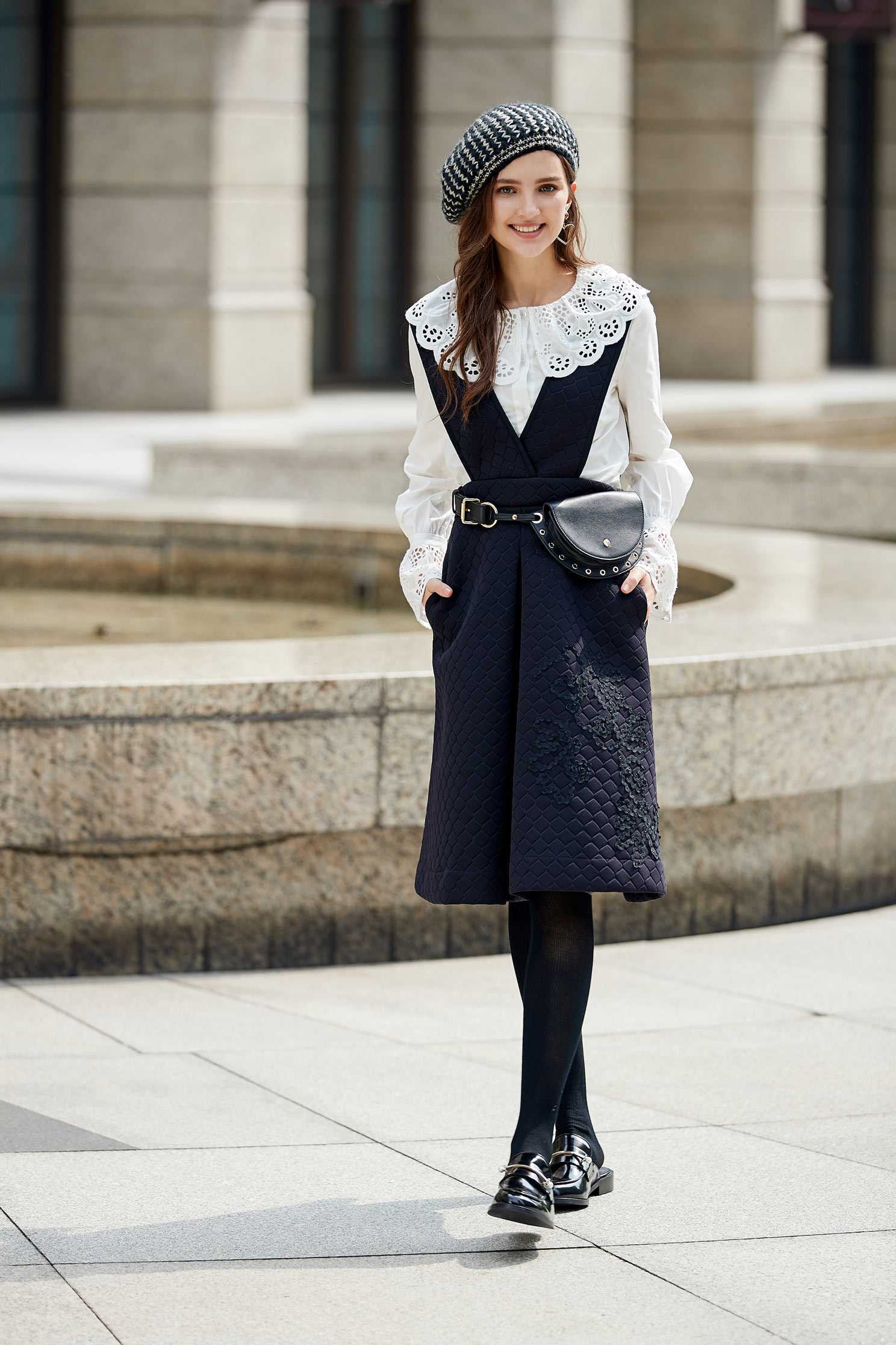 Classical elegant design top,Top,白色上衣,Cotton,Blouse,長袖上衣