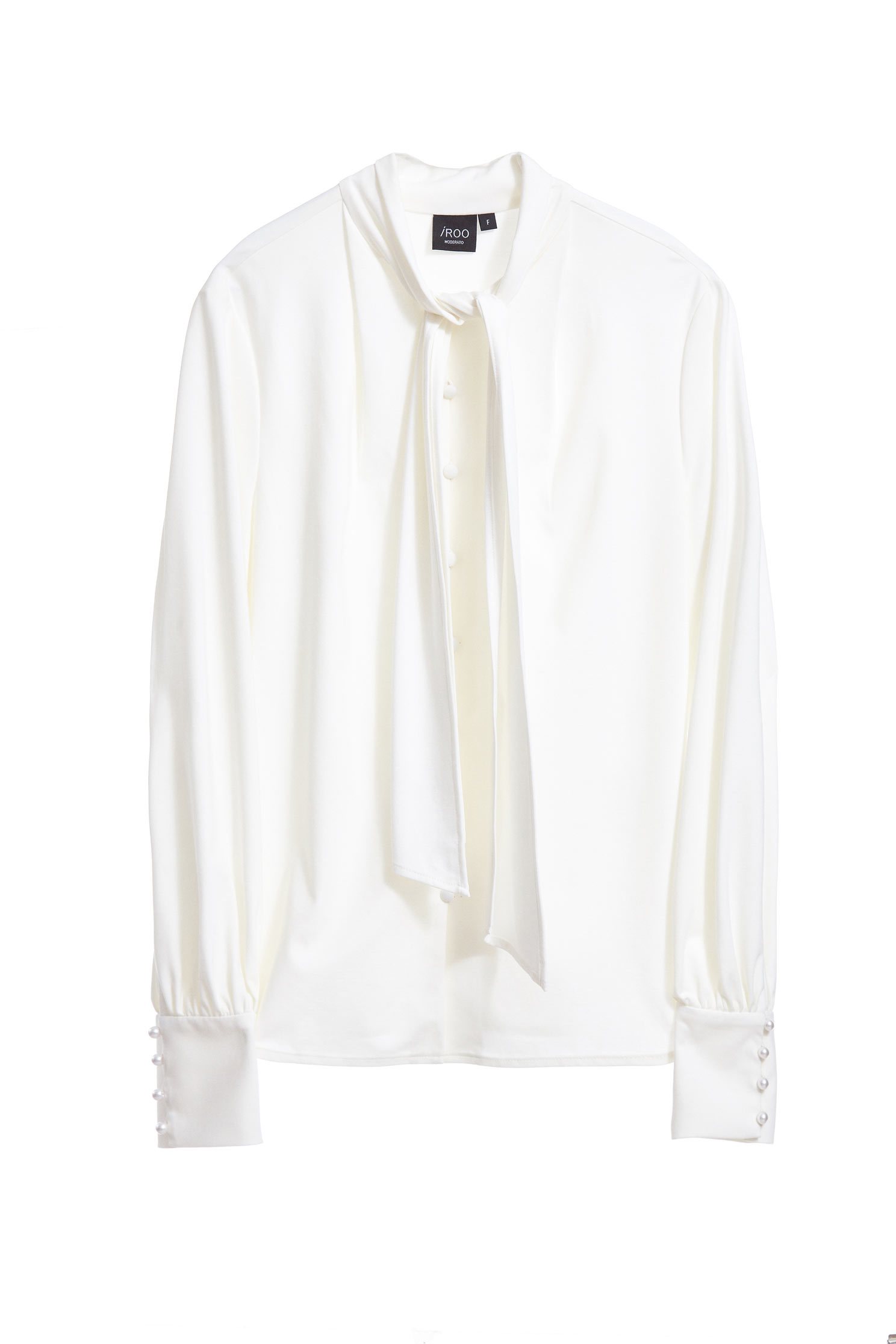 Elegant temperament classic top,top,whitetop,cotton,blouse,longsleevetop