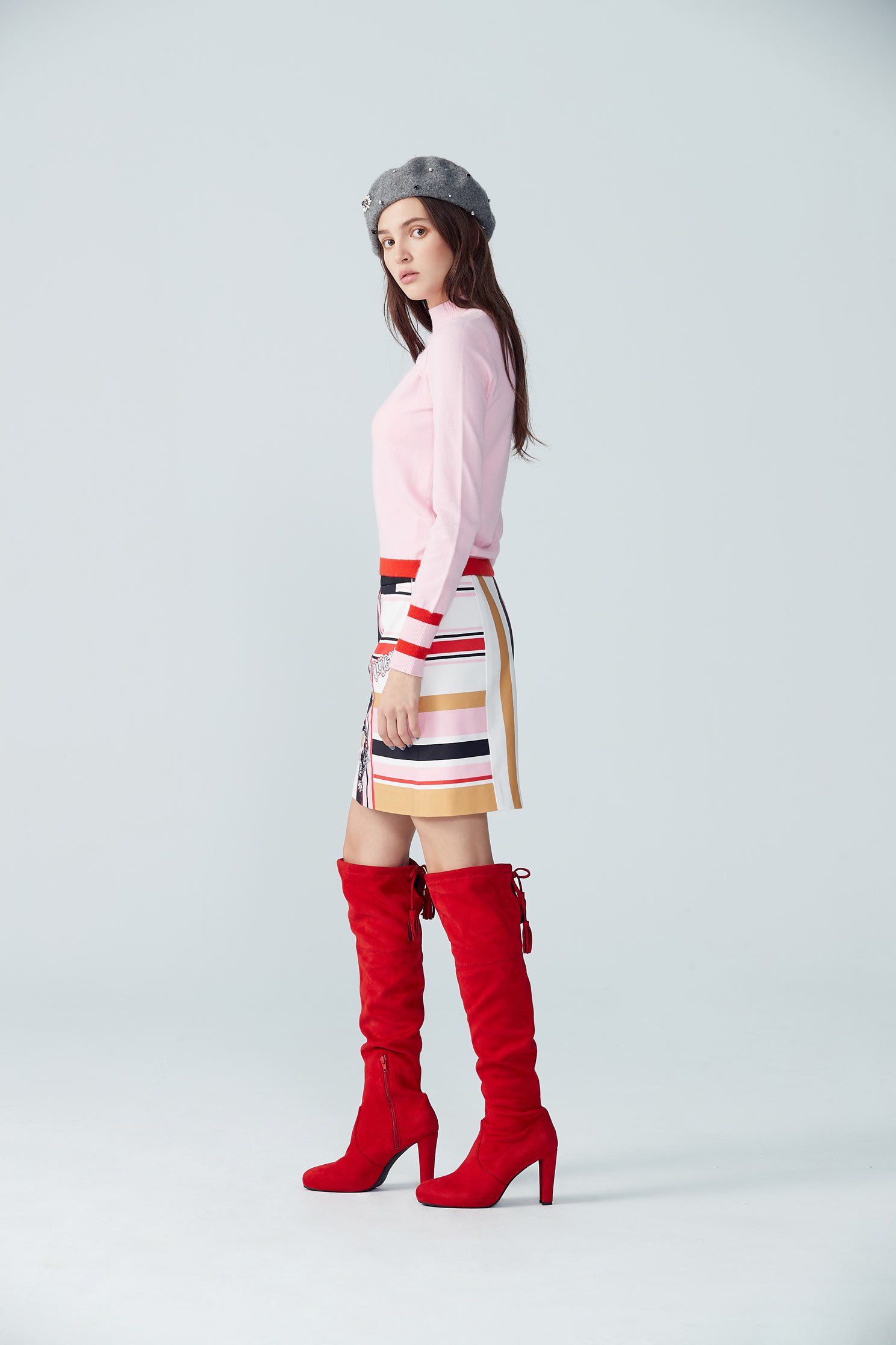 Popular knit top,top,knitting,knittedtop,knittedtop,longsleevetop