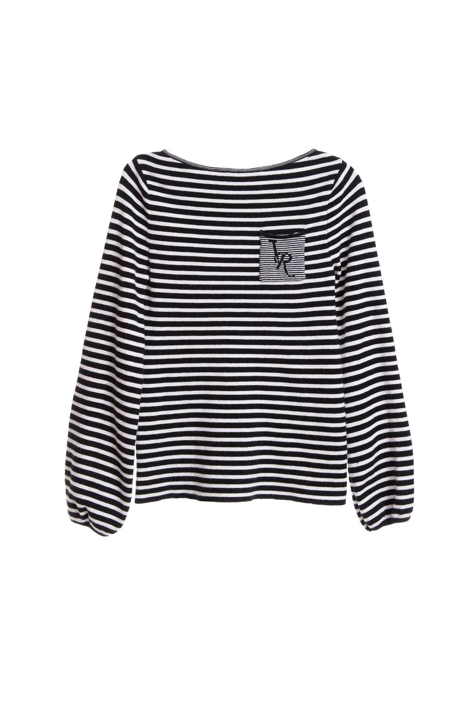 Black/white thin stripes knitting top,top,knitting,knittedtop,knittedtop,longsleevetop
