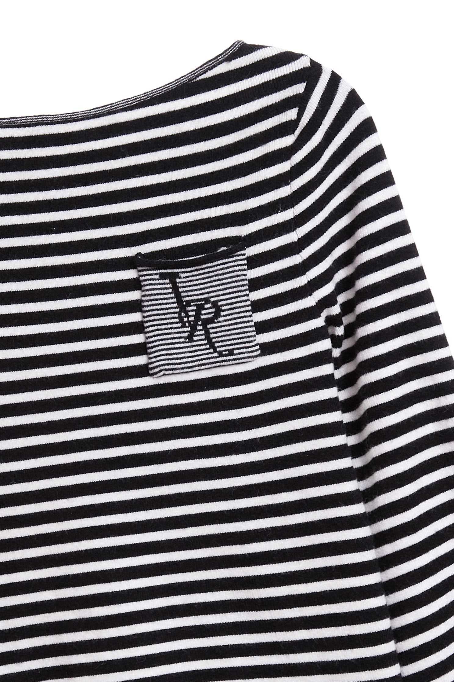 Black/white thin stripes knitting top,top,knitting,knittedtop,knittedtop,longsleevetop