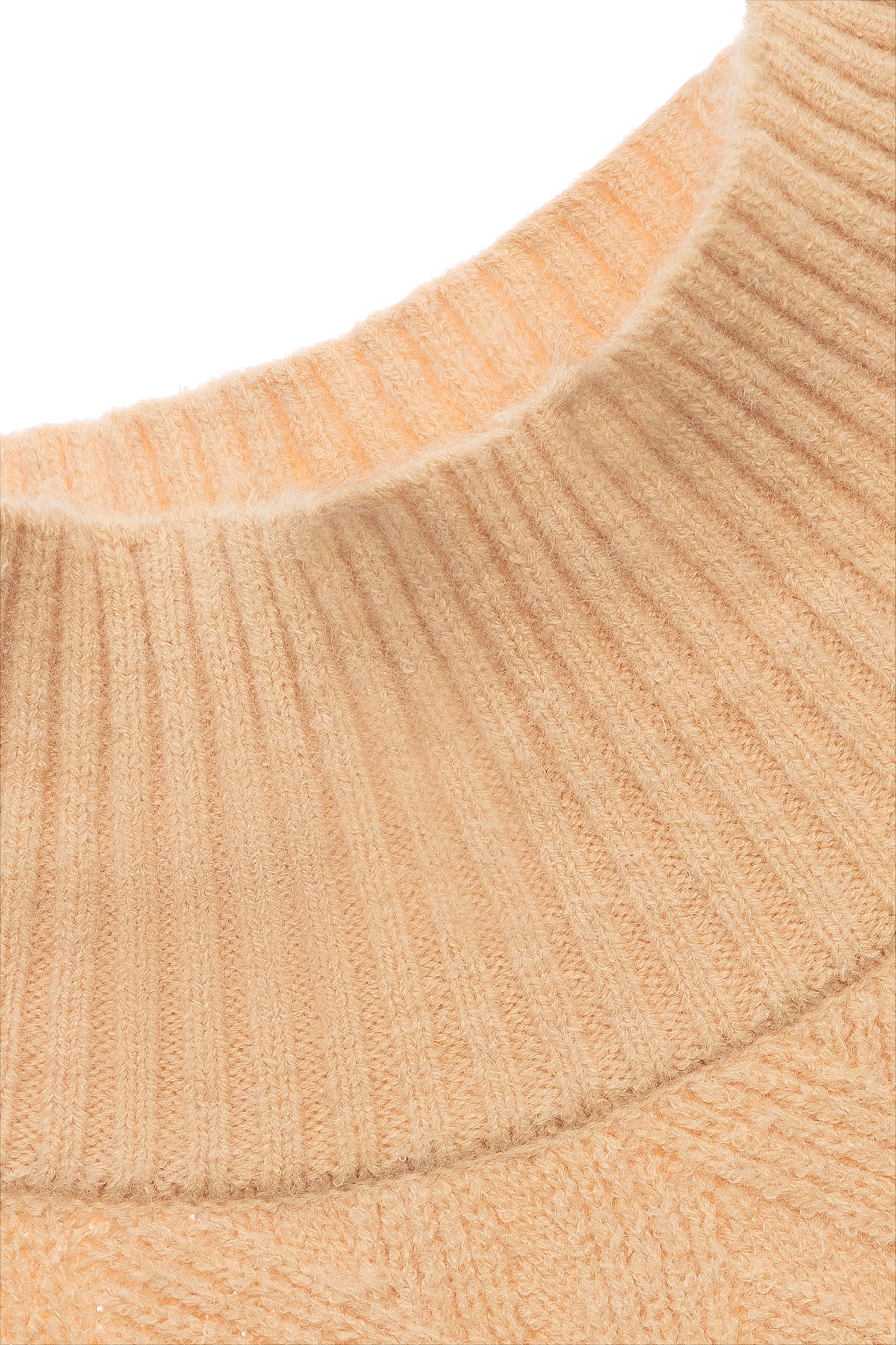 太妃糖色側綁帶針織上衣太妃糖色側綁帶針織上衣,上衣,條紋,秋冬穿搭,針織,針織衫