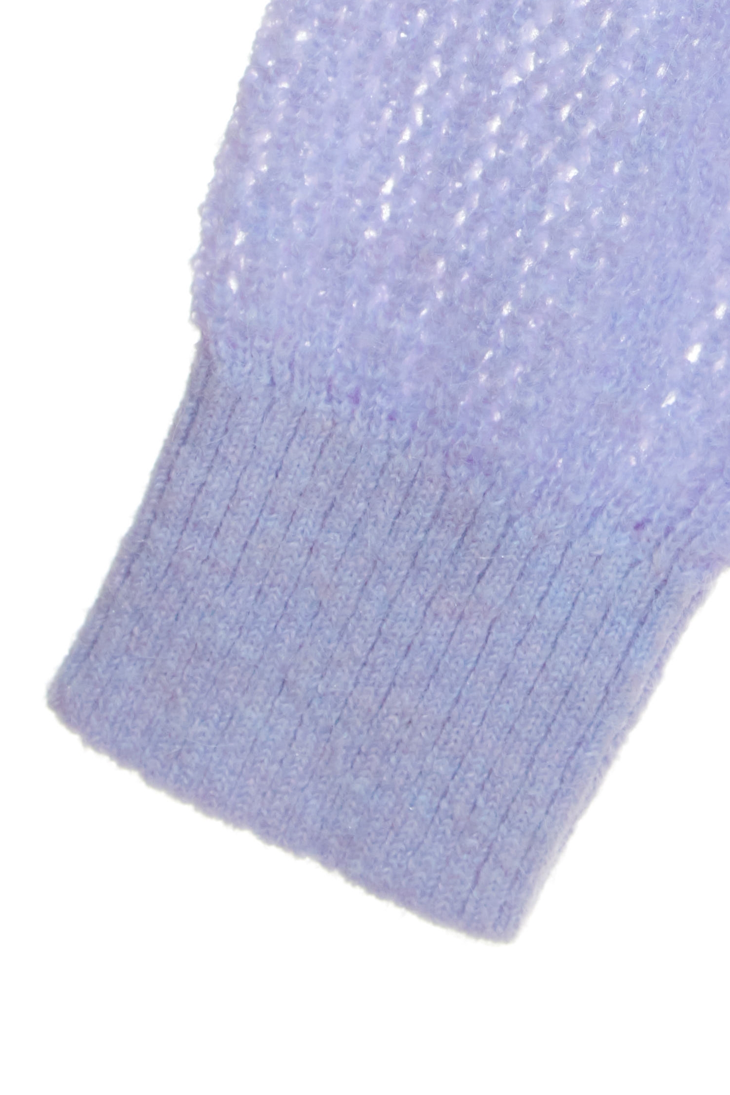 輕柔薰衣草色花卉針織上衣輕柔薰衣草色花卉針織上衣,上衣,秋冬穿搭,花花世界,針織,針織衫