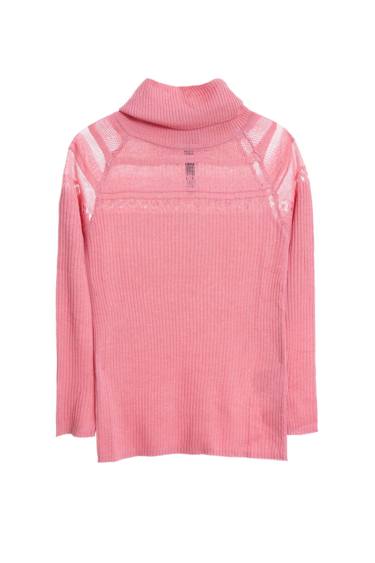 Smoked pink geometry hollow knitwear,top,croptop,knitting,knittedtop,knittedtop