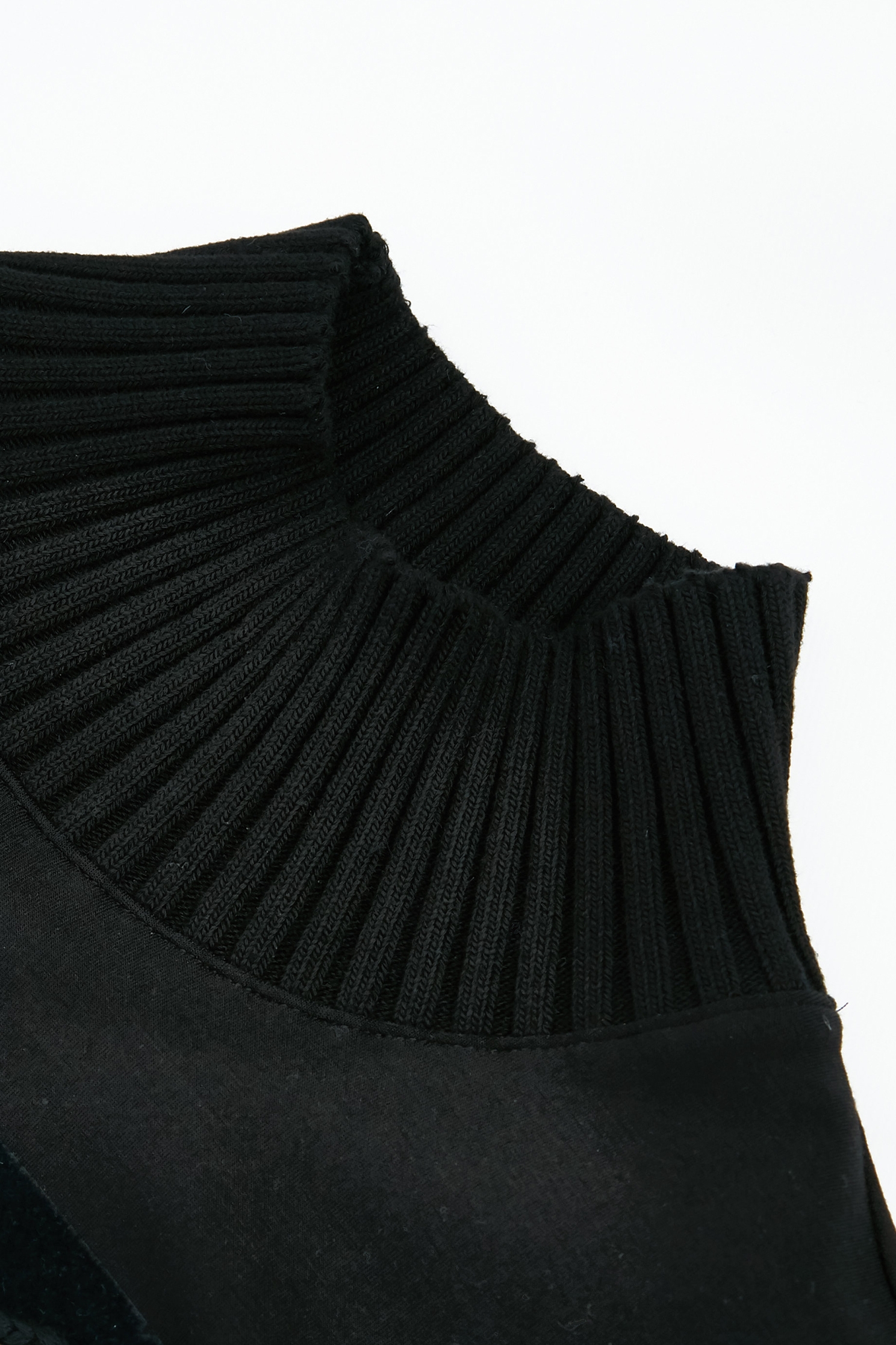 千鳥格紋植絨上衣千鳥格紋植絨上衣,上衣,人氣商品,格紋,秋冬穿搭,花花世界,黑色上衣