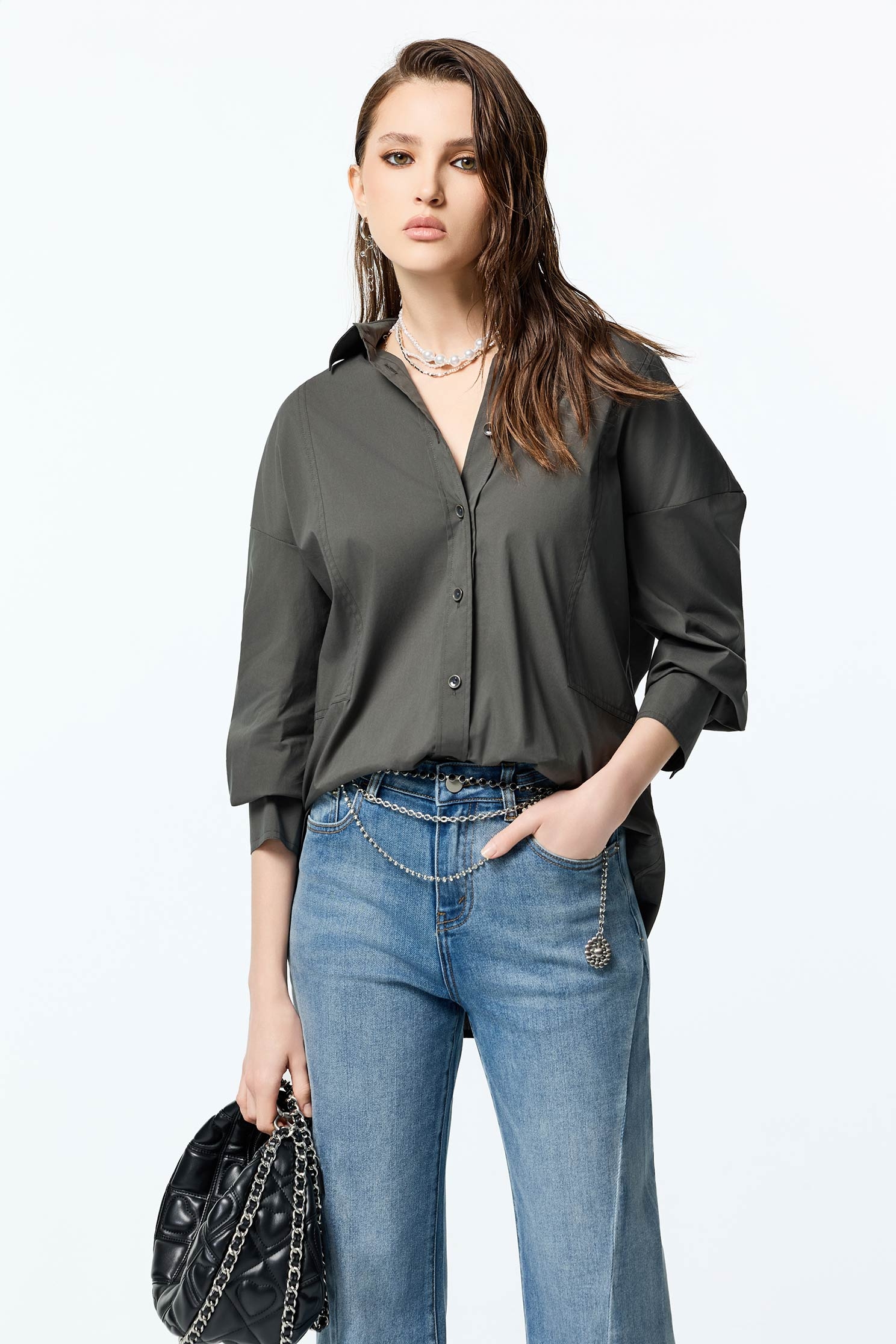 奇妙刺繡單品上衣奇妙刺繡單品上衣,一般外套,上衣,刺繡,外套,秋冬穿搭,襯衫