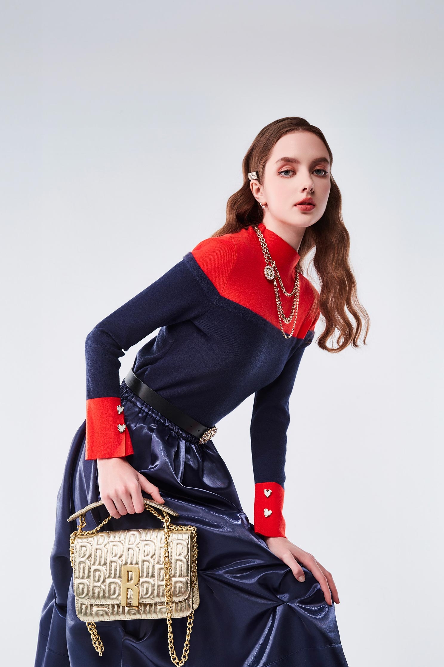 偽水貂毛針織上衣偽水貂毛針織上衣,上衣,秋冬穿搭,針織,針織衫