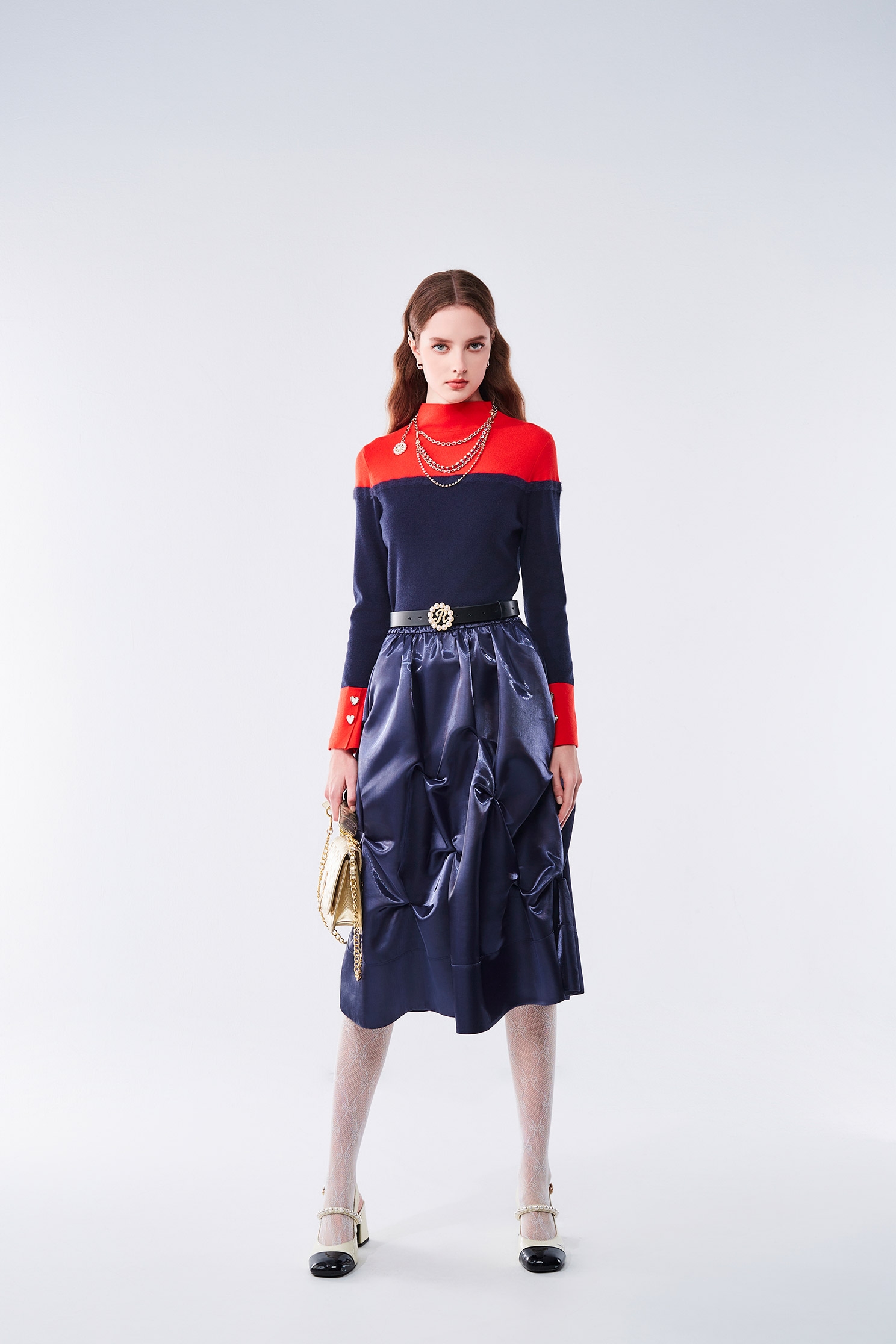 偽水貂毛針織上衣偽水貂毛針織上衣,上衣,秋冬穿搭,針織,針織衫