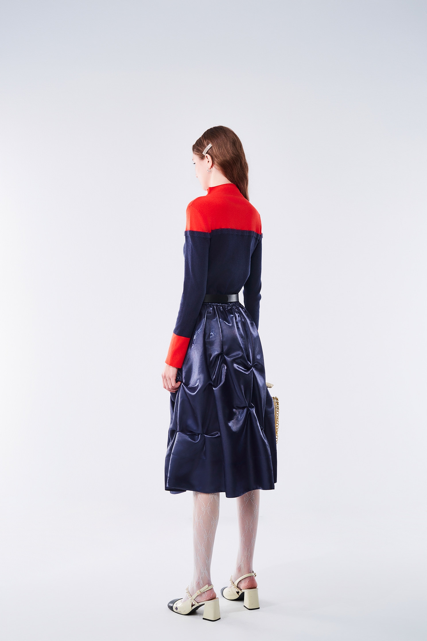 偽水貂毛針織上衣偽水貂毛針織上衣,上衣,秋冬穿搭,針織,針織衫