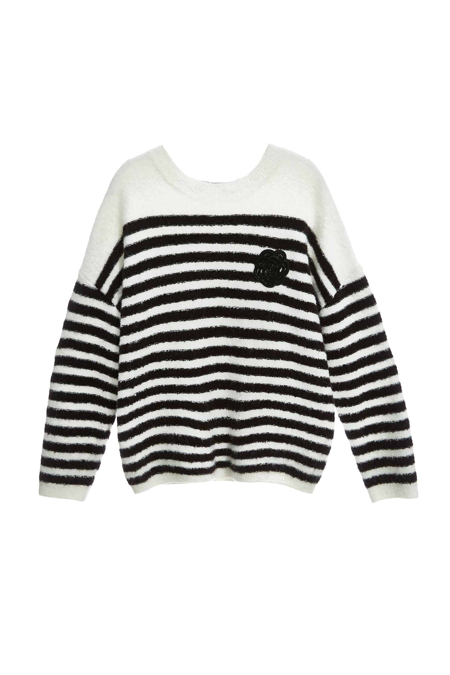 不規則線邊針織上衣不規則線邊針織上衣,上衣,人氣商品,秋冬穿搭,花花世界,針織,針織衫