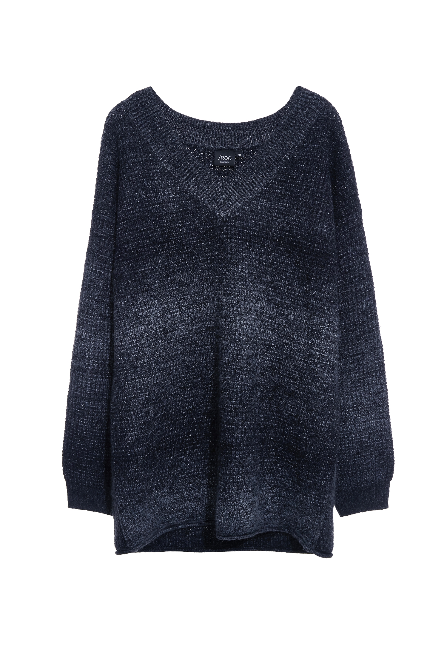 安靜灰漸層針織上衣安靜灰漸層針織上衣,V領上衣,上班OL穿搭,上衣,秋冬穿搭,簡約穿搭,約會特輯,針織,針織上衣,針織衫