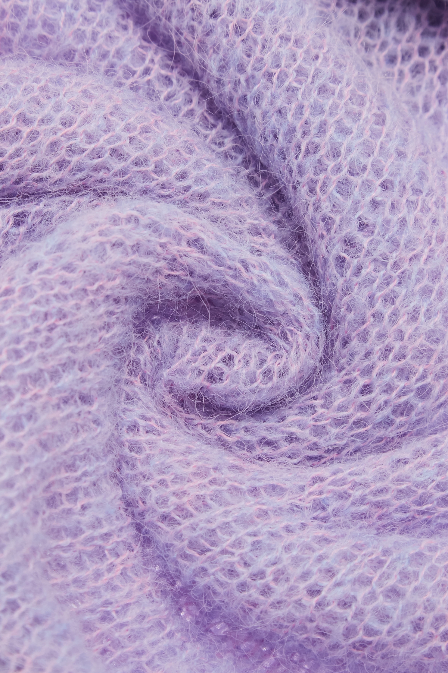 銀河丁香紫毛海針織銀河丁香紫毛海針織,上衣,春夏穿搭,約會特輯,針織,針織衫