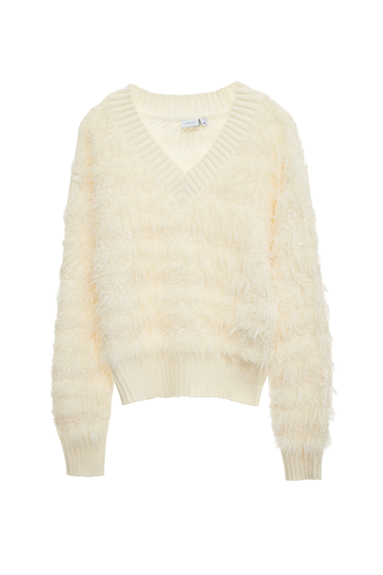 光澤感崁亮片毛海針織上衣光澤感崁亮片毛海針織上衣,上衣,人氣商品,秋冬穿搭,約會特輯,針織,針織衫