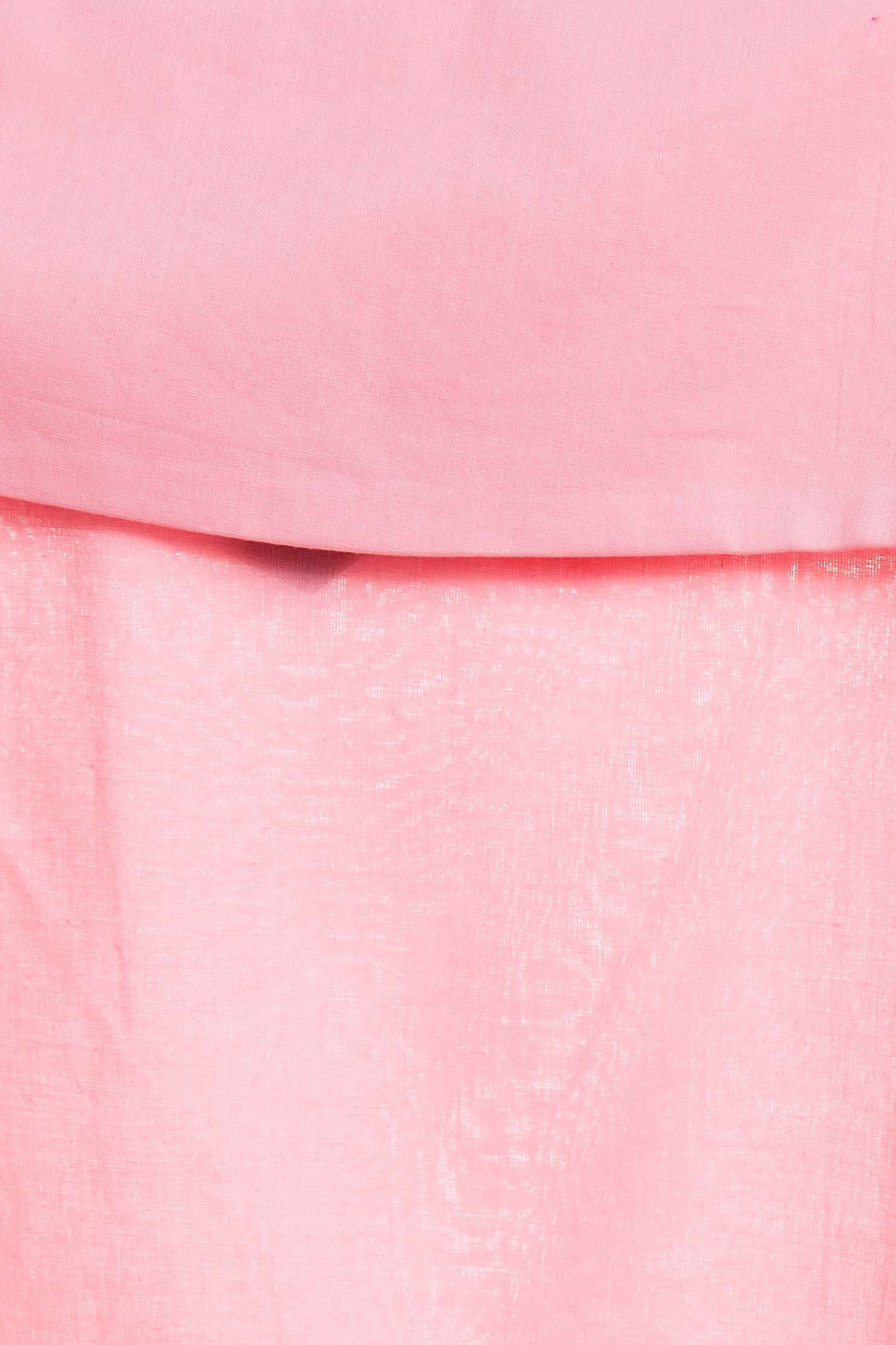 Blue / Pink Svelte Dress,Top,Shoulder Top,Cotton,Blouse,長袖上衣