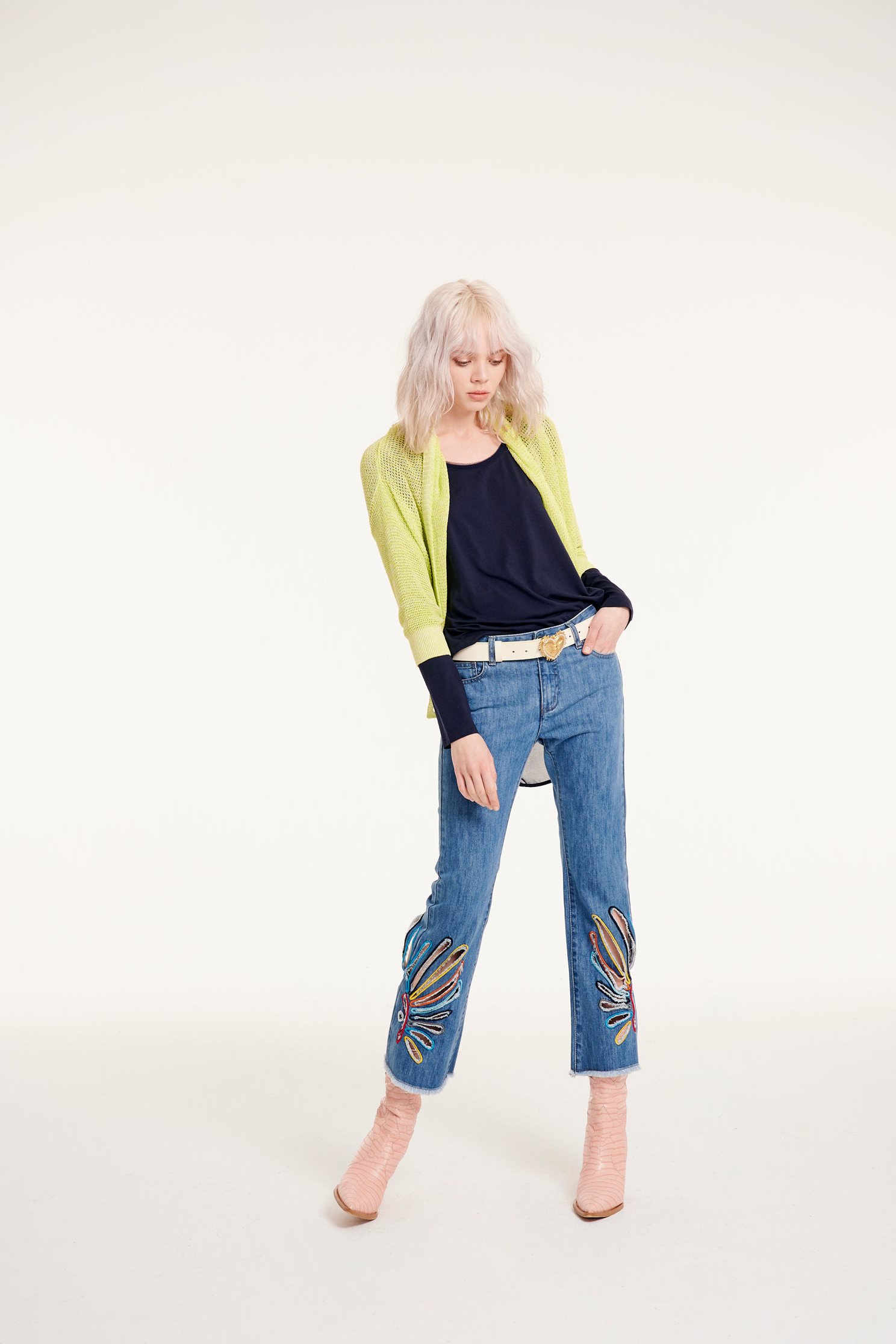 Navy Textured Top,top,roundnecktop,see-throughtop,longsleevetop,chiffon,chiffontop