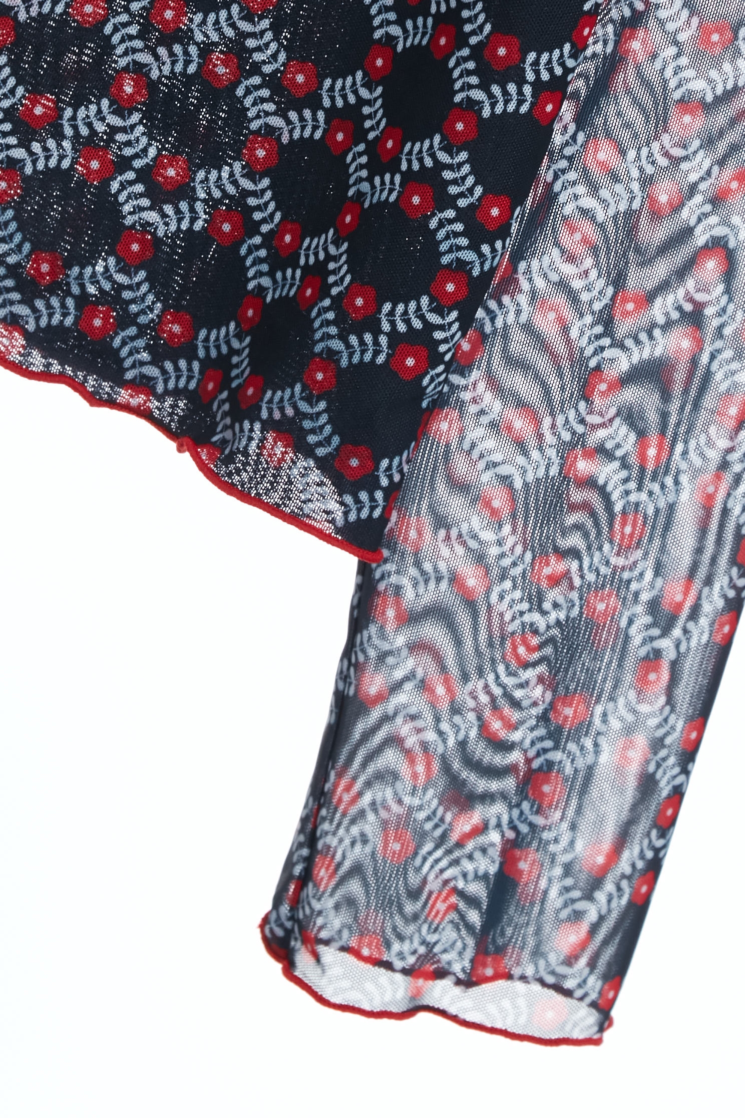 火焰花卉圖騰印花上衣火焰花卉圖騰印花上衣,上衣,人氣商品,刺繡,秋冬穿搭