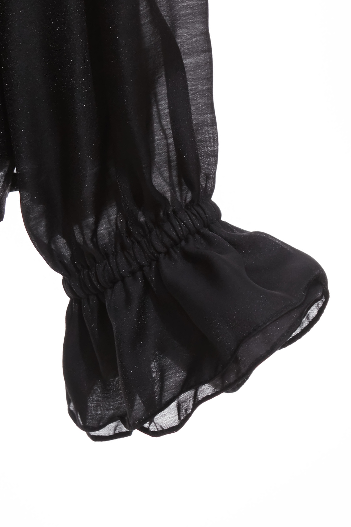 光澤類烏干荷葉領襯衫單品光澤類烏干荷葉領襯衫單品,上班OL穿搭,上衣,內搭上衣,秋冬穿搭,荷葉,襯衫