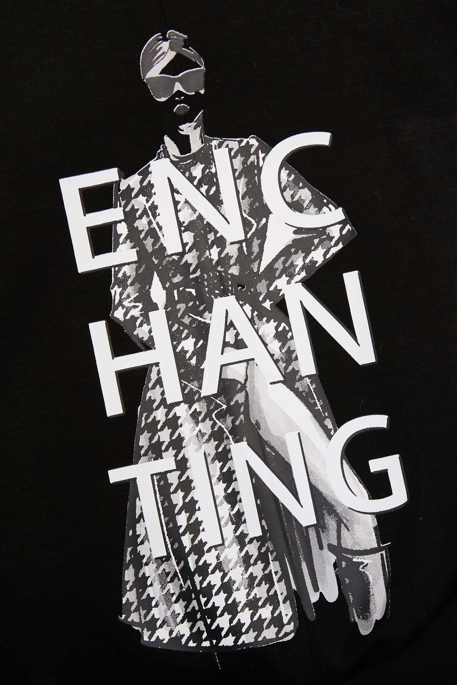 千鳥圖騰印花T單品上衣千鳥圖騰印花T單品上衣,上班OL穿搭,上衣,秋冬穿搭,襯衫