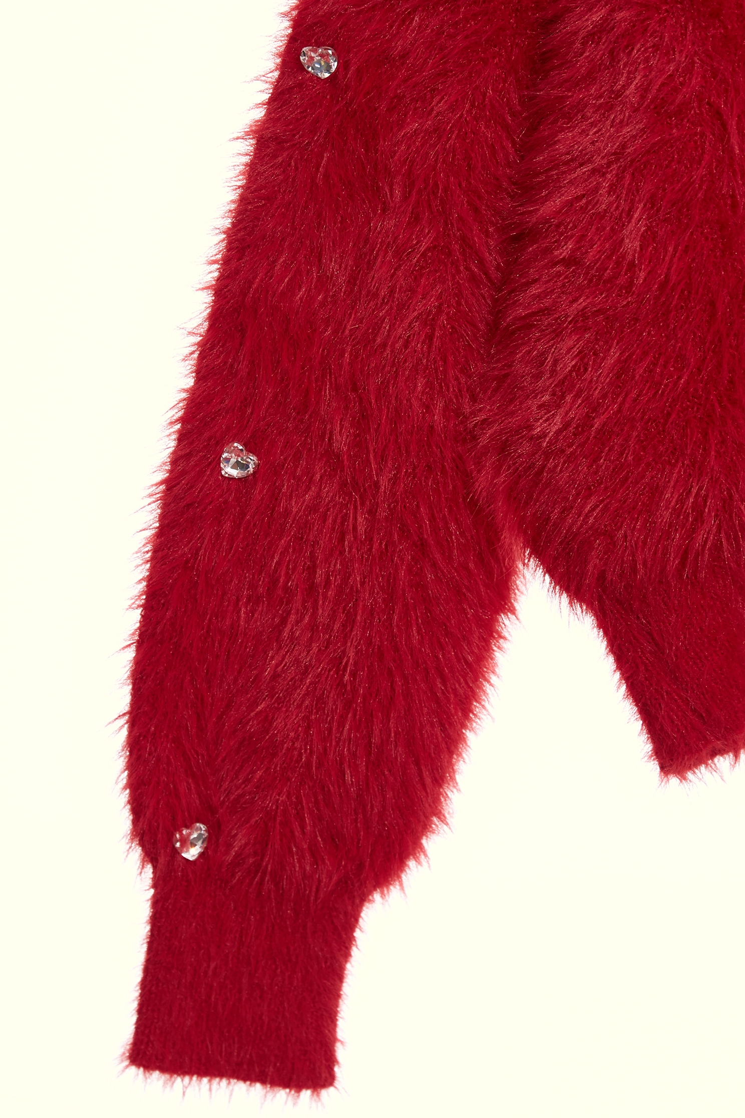 綴光澤愛心釦針織上衣綴光澤愛心釦針織上衣,上衣,人氣商品,秋冬穿搭,針織,針織上衣