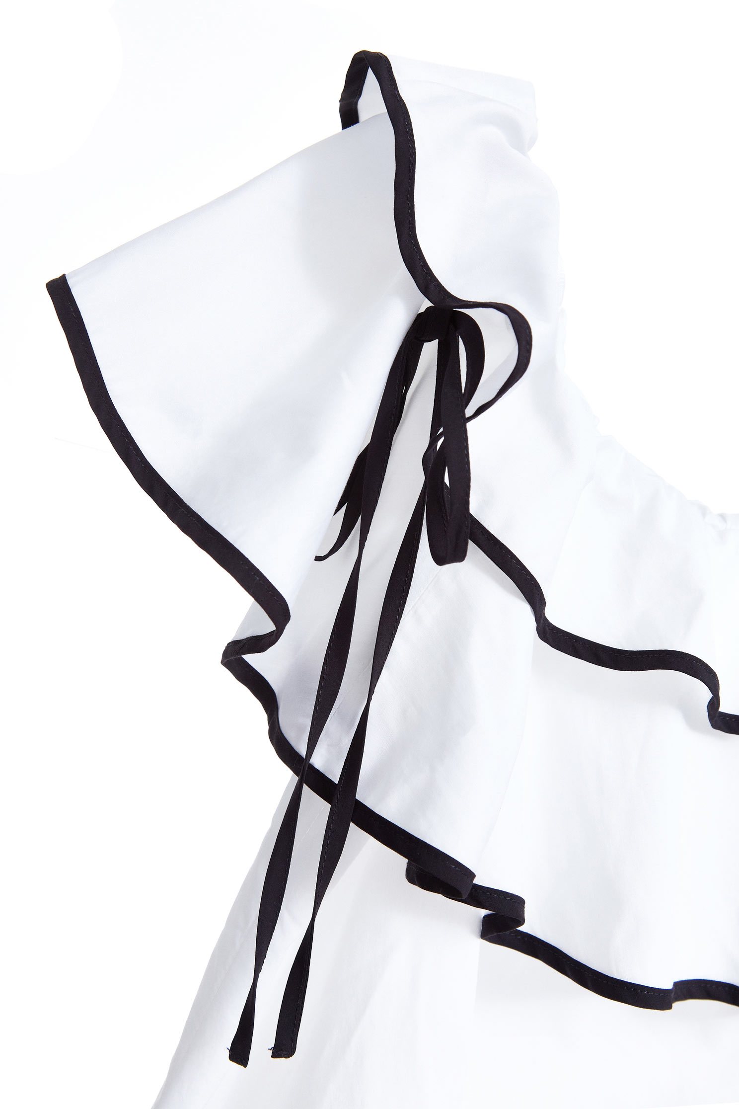 Stringy selvedge top,Off shoulder Top,Top,Rayon,Off Shoulder Top,白色上衣,短袖上衣
