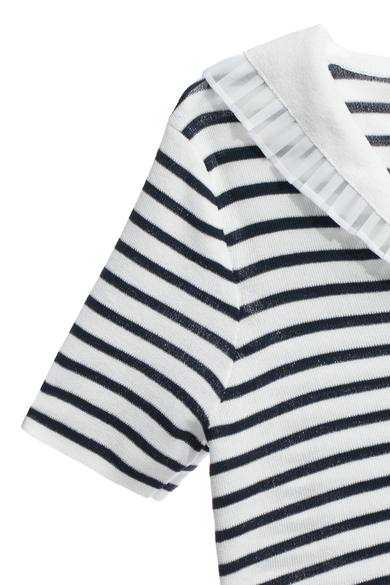 渡假配色條水手風上衣渡假配色條水手風上衣,上衣,春夏穿搭,條紋,約會特輯,針織,針織衫