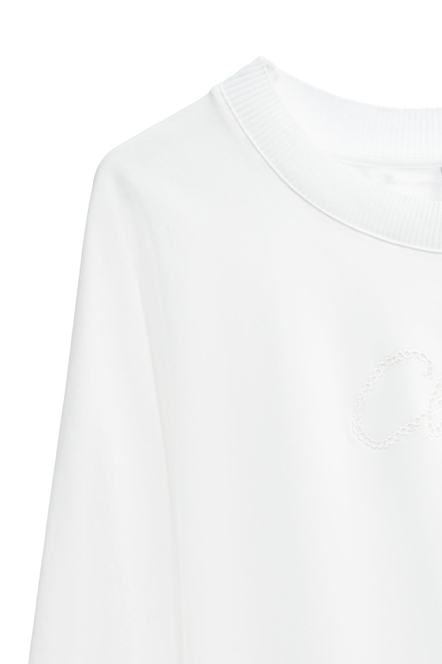 細緻簍空鎖鏈繡花連袖Ｔ細緻簍空鎖鏈繡花連袖Ｔ,上衣,春夏穿搭,白色上衣,純棉,繡花