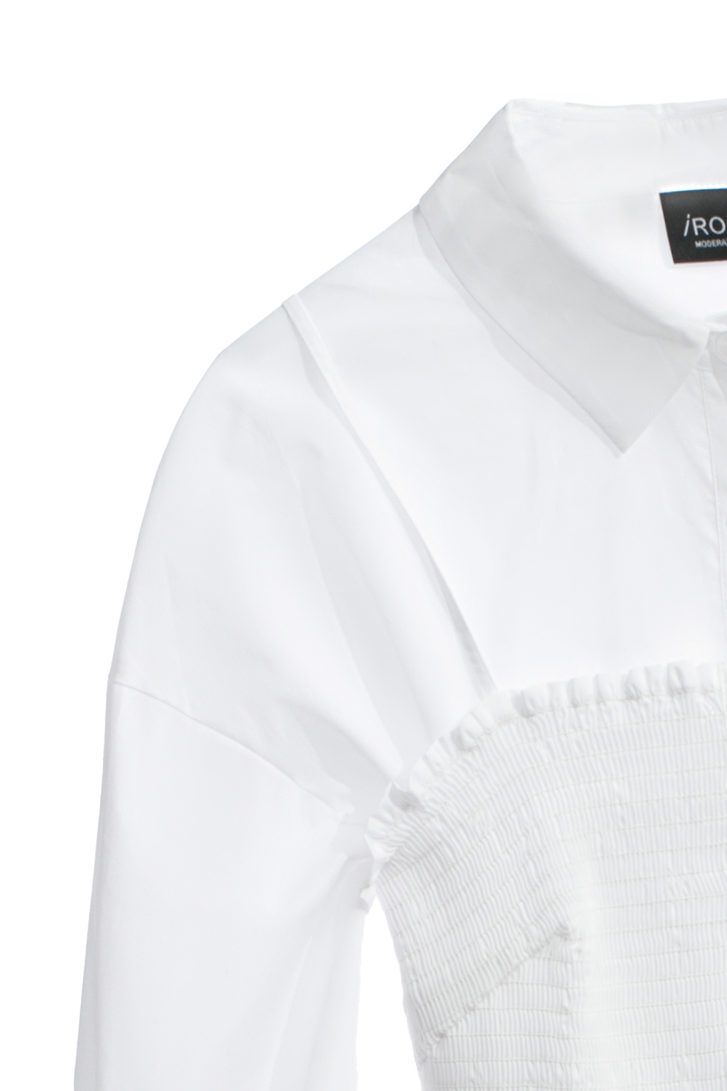 兩件式收腰小背心長袖襯衫兩件式收腰小背心長袖襯衫,一般背心,一般背心馬甲,上衣,人氣商品,春夏穿搭,白色上衣,背心