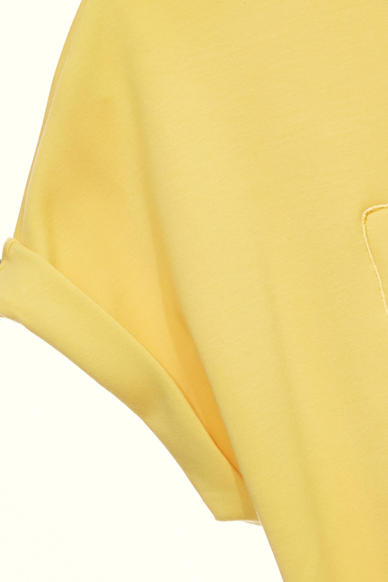 太陽黃立體繡繞圖T太陽黃立體繡繞圖T,T-Shirt,春夏穿搭,繡花