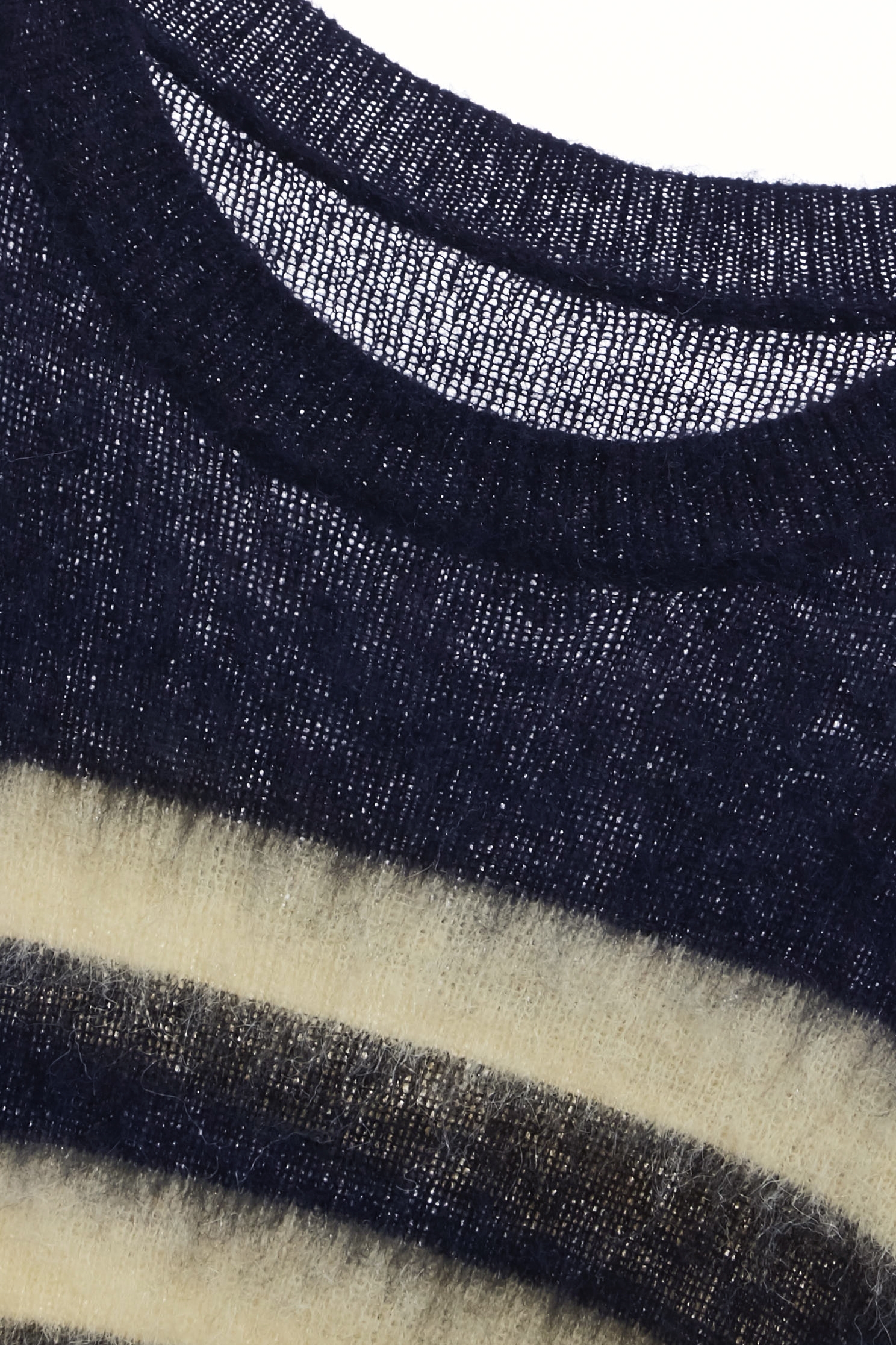 海軍藍仿馬海毛條紋針織海軍藍仿馬海毛條紋針織,上班OL穿搭,上衣,春夏穿搭,條紋,約會特輯,針織,針織上衣,針織衫