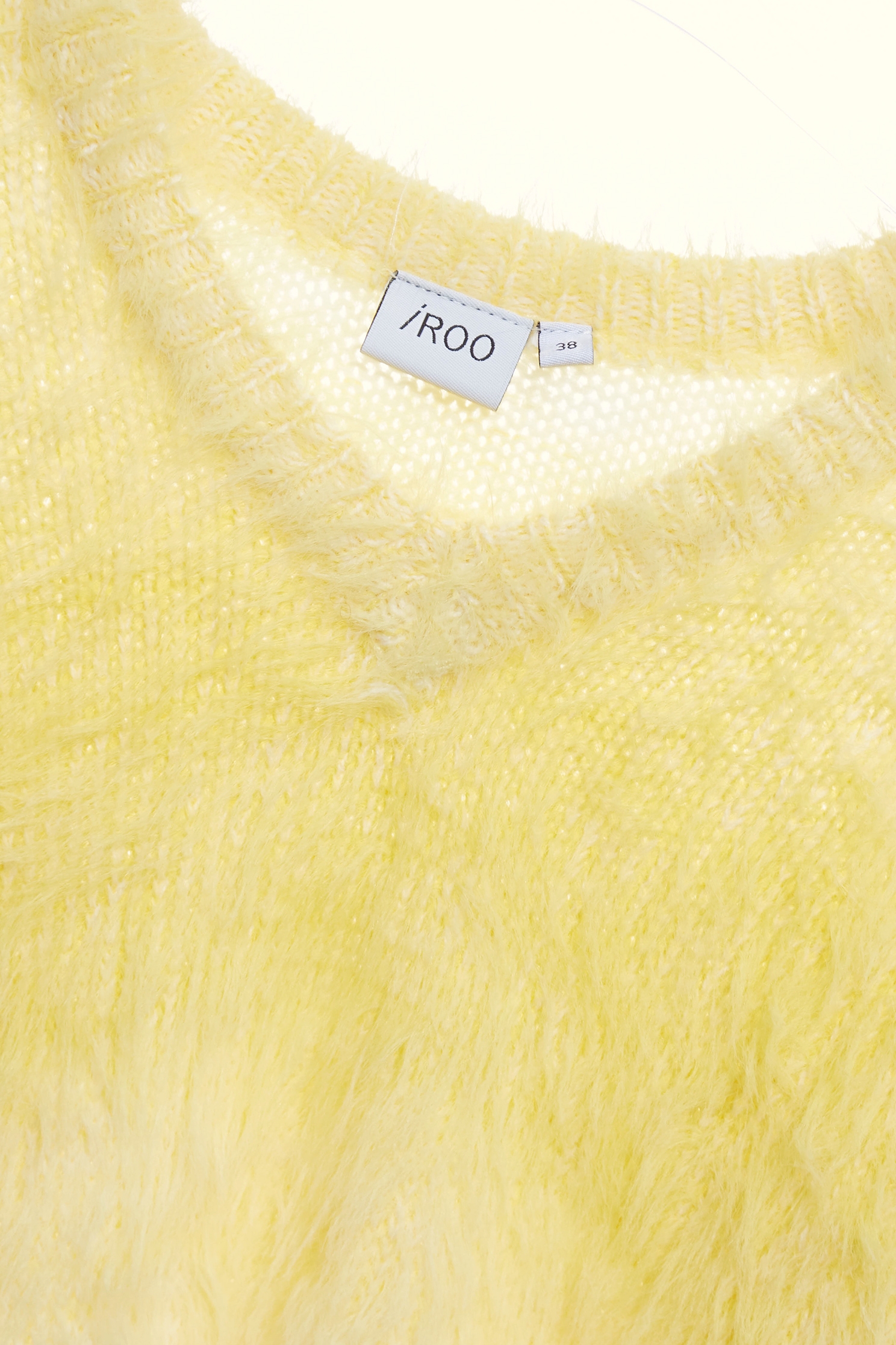 萊姆黃暈染長毛針織上衣萊姆黃暈染長毛針織上衣,V領上衣,上衣,人氣商品,春夏穿搭,約會特輯,針織,針織上衣,針織衫