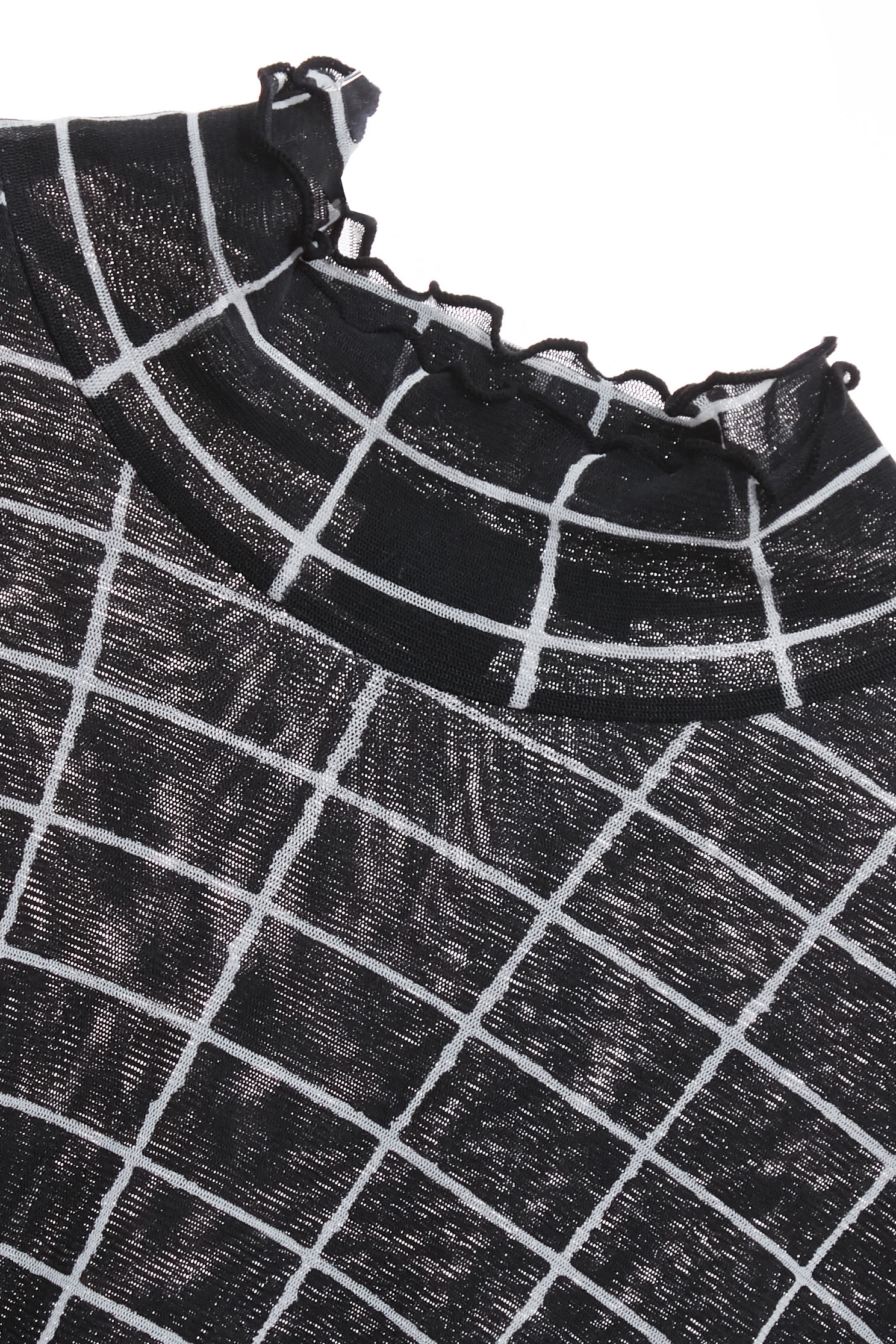 經典黑白格印花彈性襪布內搭經典黑白格印花彈性襪布內搭,上班OL穿搭,上衣,人氣商品,內搭上衣,春夏穿搭,格紋,簡約穿搭