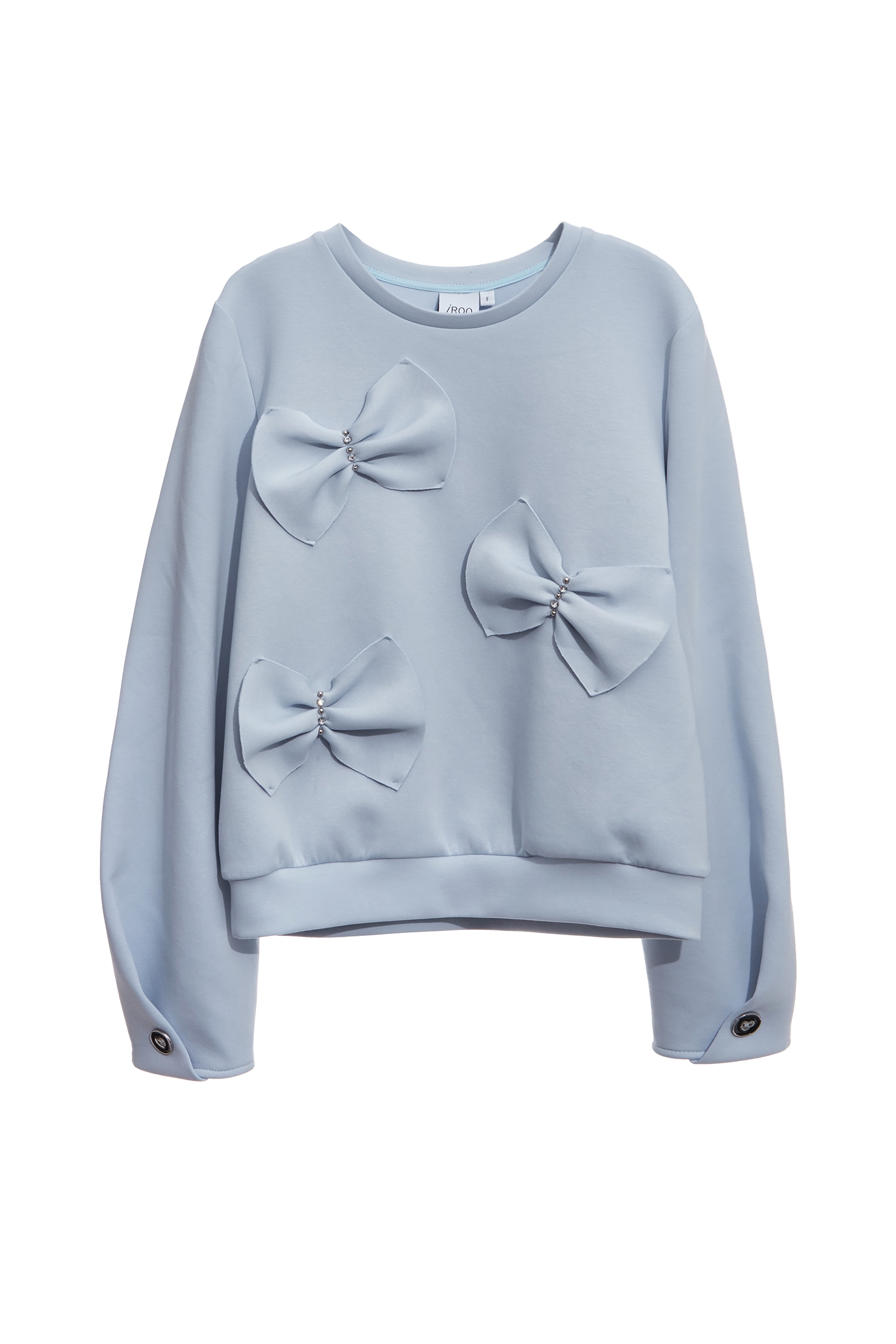 月光石藍單品上衣月光石藍單品上衣,上衣,人氣商品,春夏穿搭,簡約穿搭,約會特輯,蝴蝶結