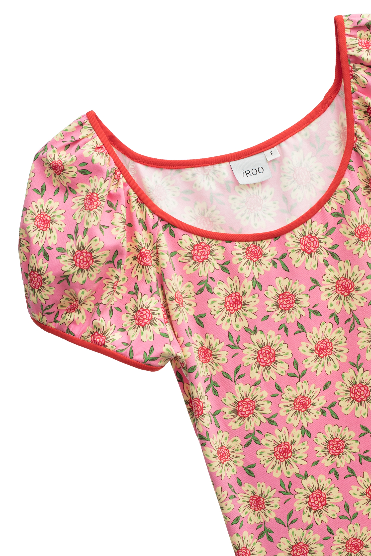 織錦渡假風印花Ｔ恤織錦渡假風印花Ｔ恤,上衣,春夏穿搭,花花世界