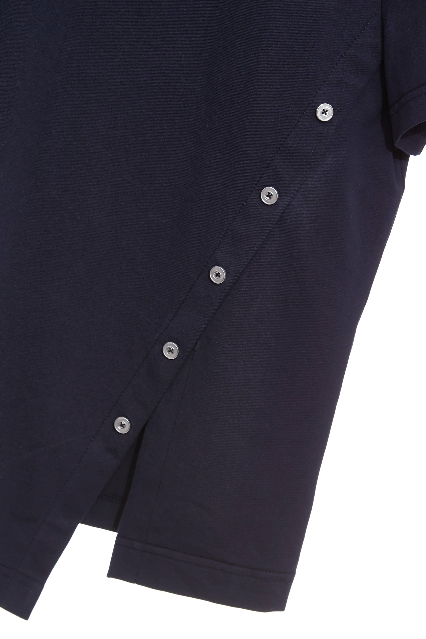 海軍藍側衩Ｔ恤上衣海軍藍側衩Ｔ恤上衣,T恤,上衣,人氣商品,春夏穿搭,純棉