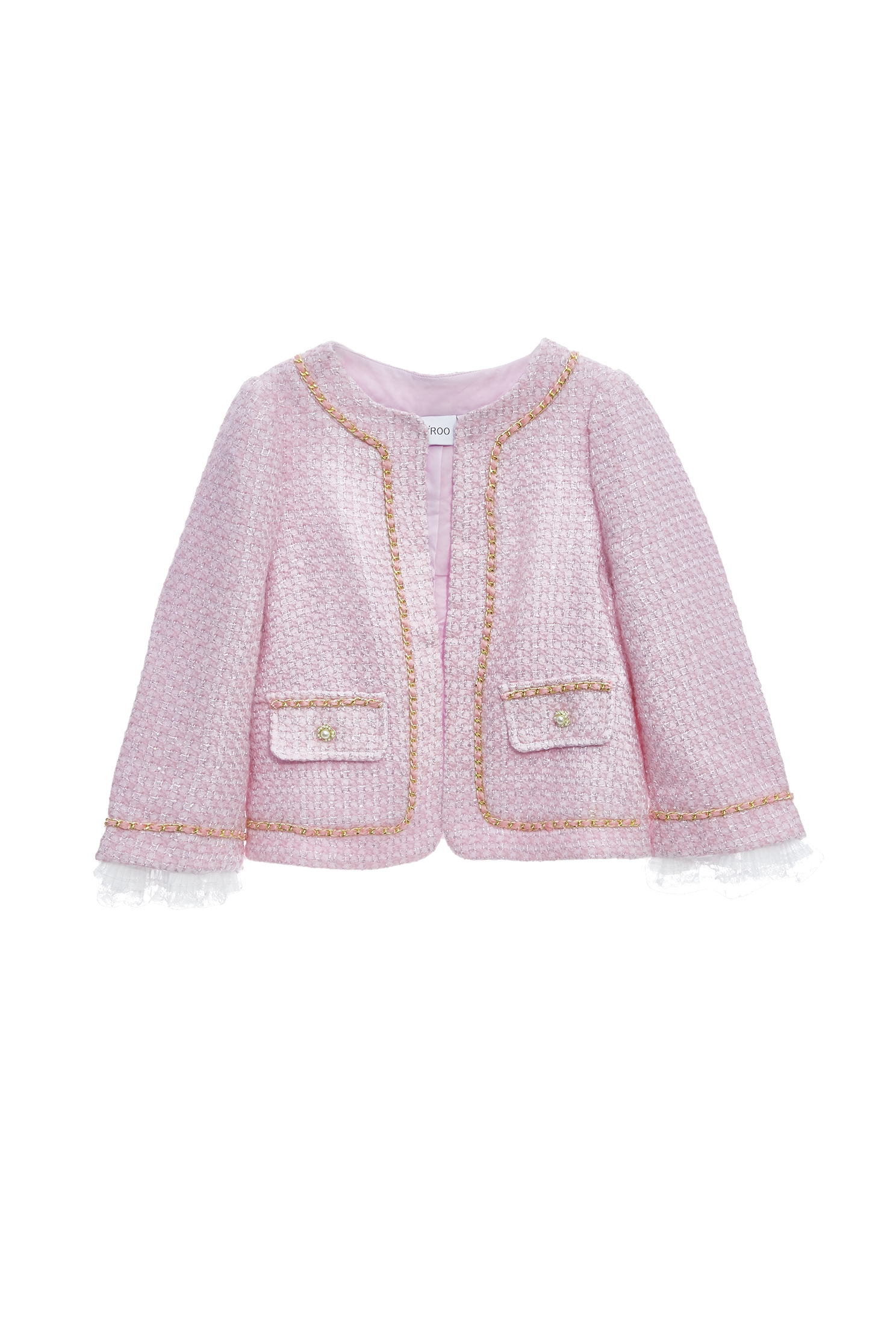 輕柔薰衣草小香風外套輕柔薰衣草小香風外套,一般外套,人氣商品,外套,小香風,時髦成套搭配,毛呢花呢,秋冬穿搭,荷葉