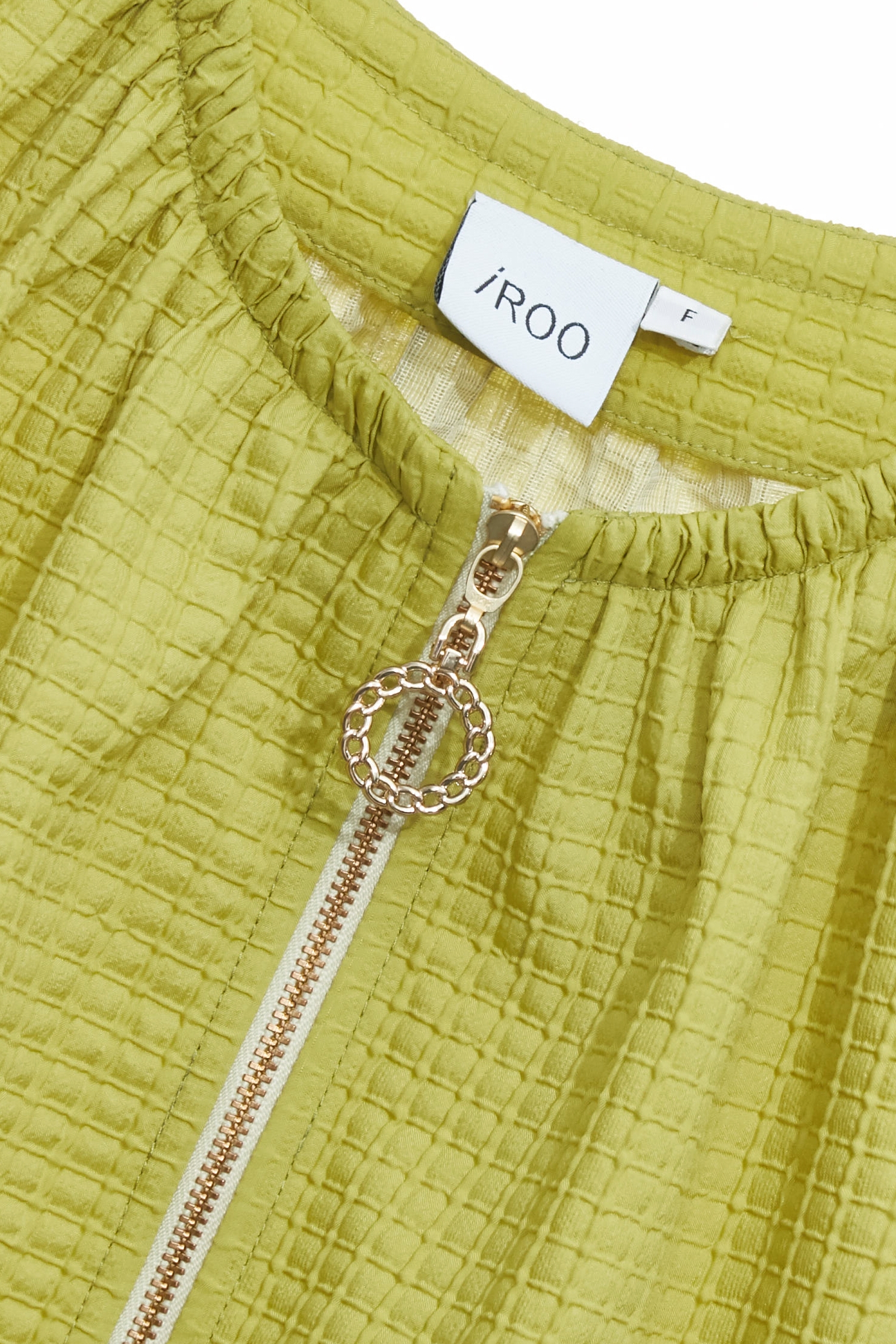 白葡萄綠造型短外套白葡萄綠造型短外套,一般外套,外套,春夏穿搭,時髦成套搭配,荷葉