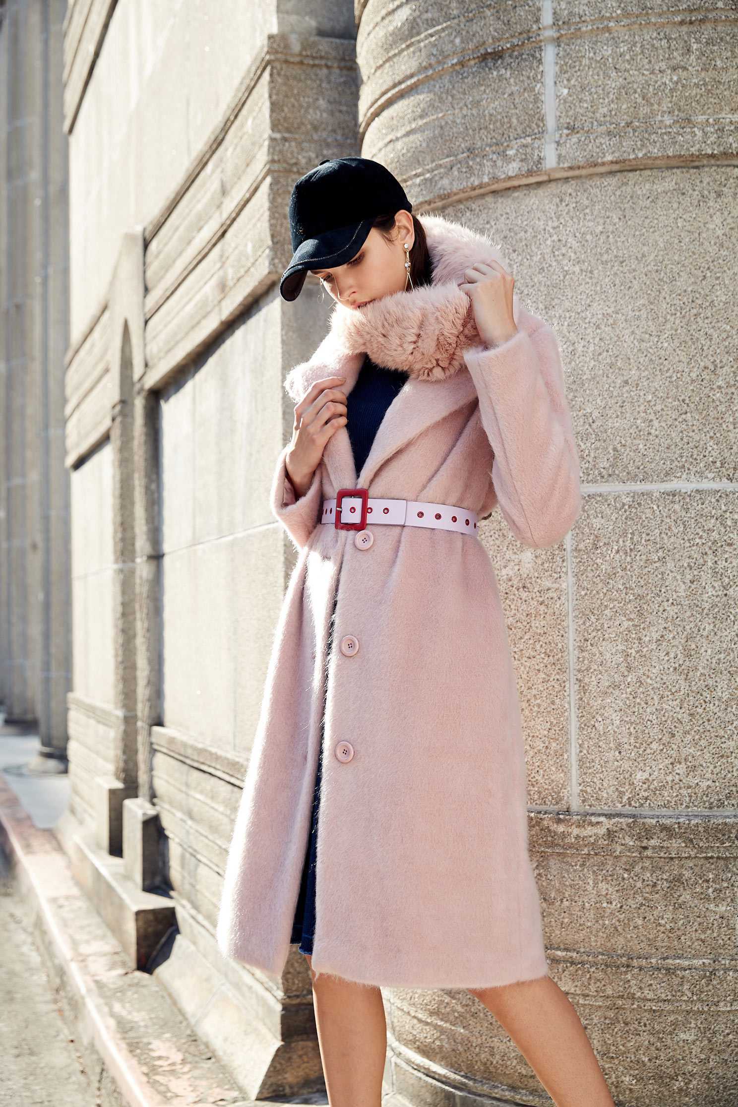 pink ladies popular pairy coat,外套,Long Coat,long coat,長袖外套