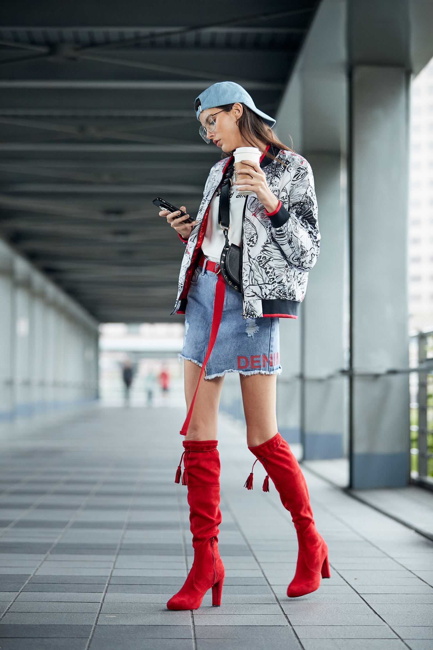 printed bomber jacket high fashion,jacket,outerwear,longsleeveouterwear