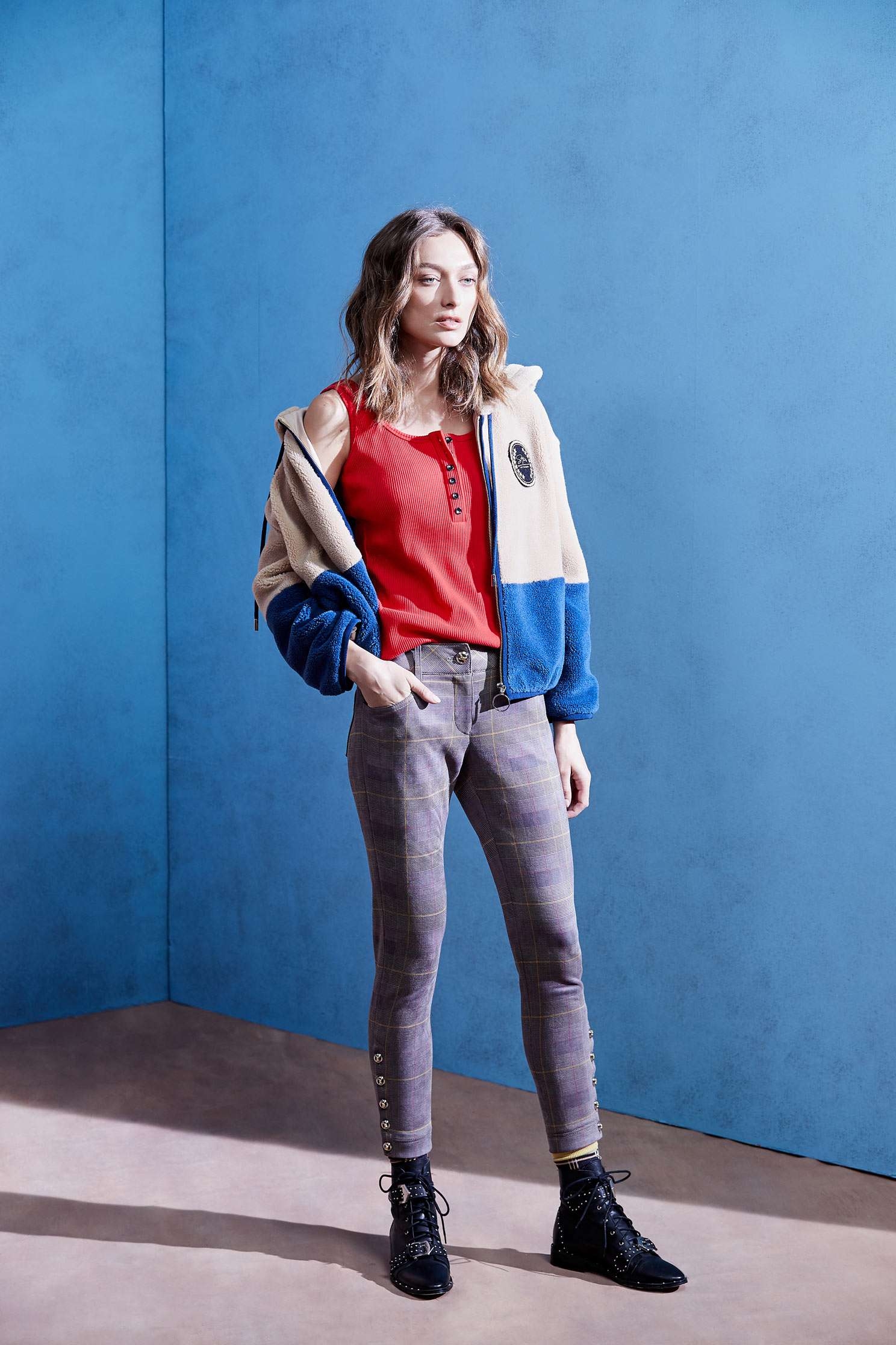 FAUX SHEARLING COAT,COLD FOR WINTER,Earth Signs,外套,Hoodie Jacket,長袖外套