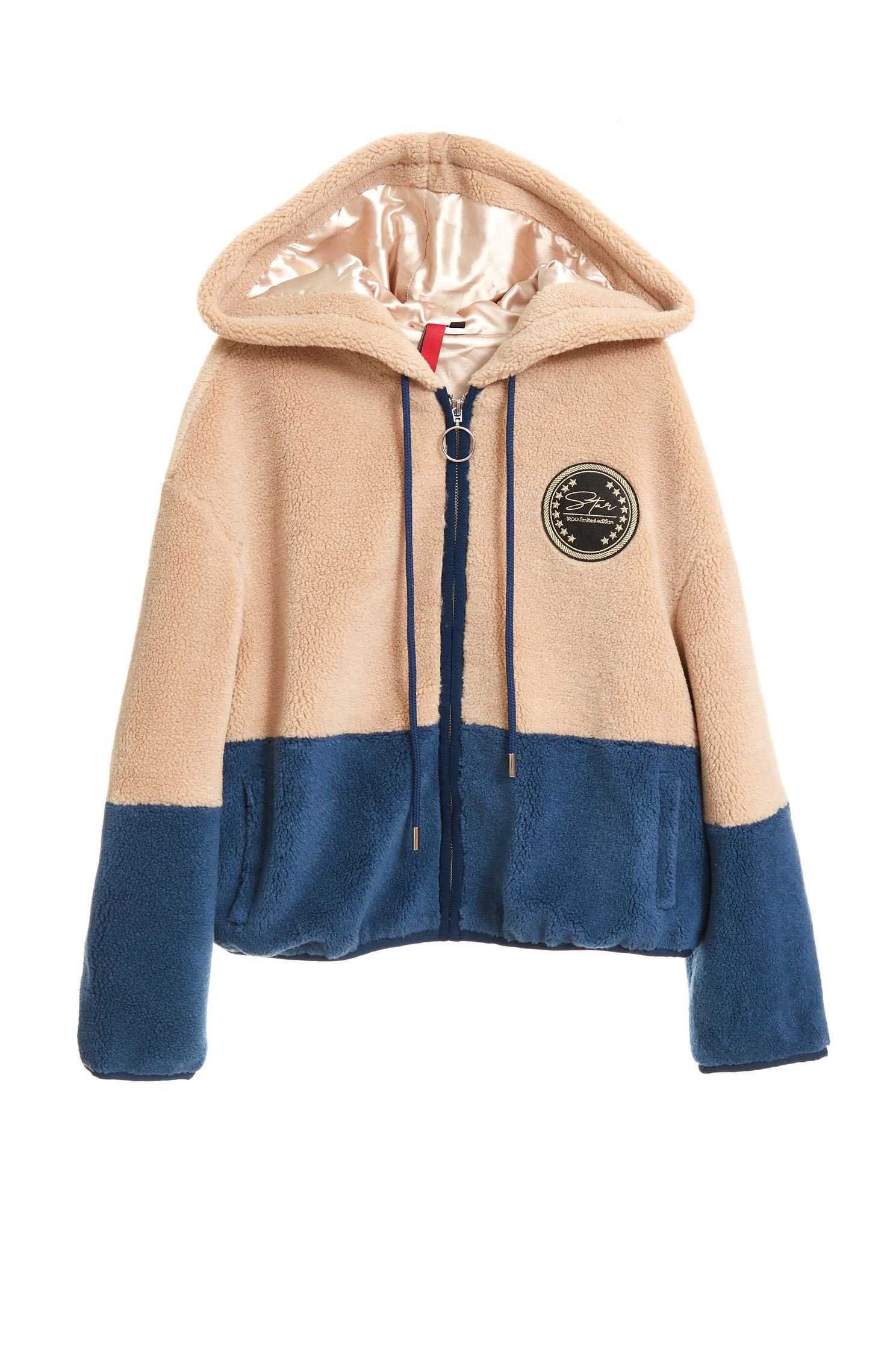FAUX SHEARLING COAT,COLD FOR WINTER,Earth Signs,外套,Hoodie Jacket,長袖外套