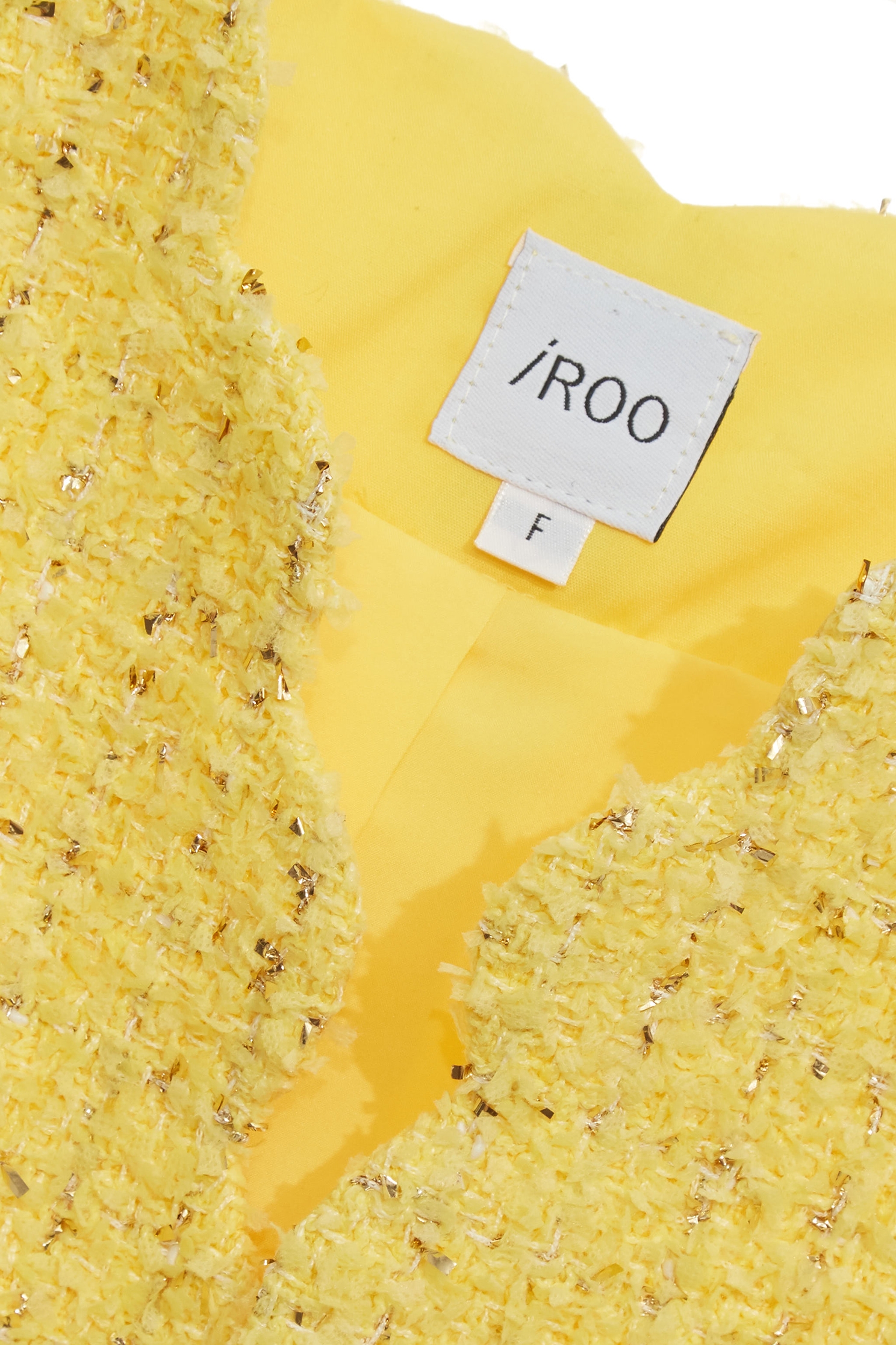 金菊亮黃色花呢紗外套金菊亮黃色花呢紗外套,一般外套,上班OL穿搭,外套,春夏穿搭,時髦成套搭配