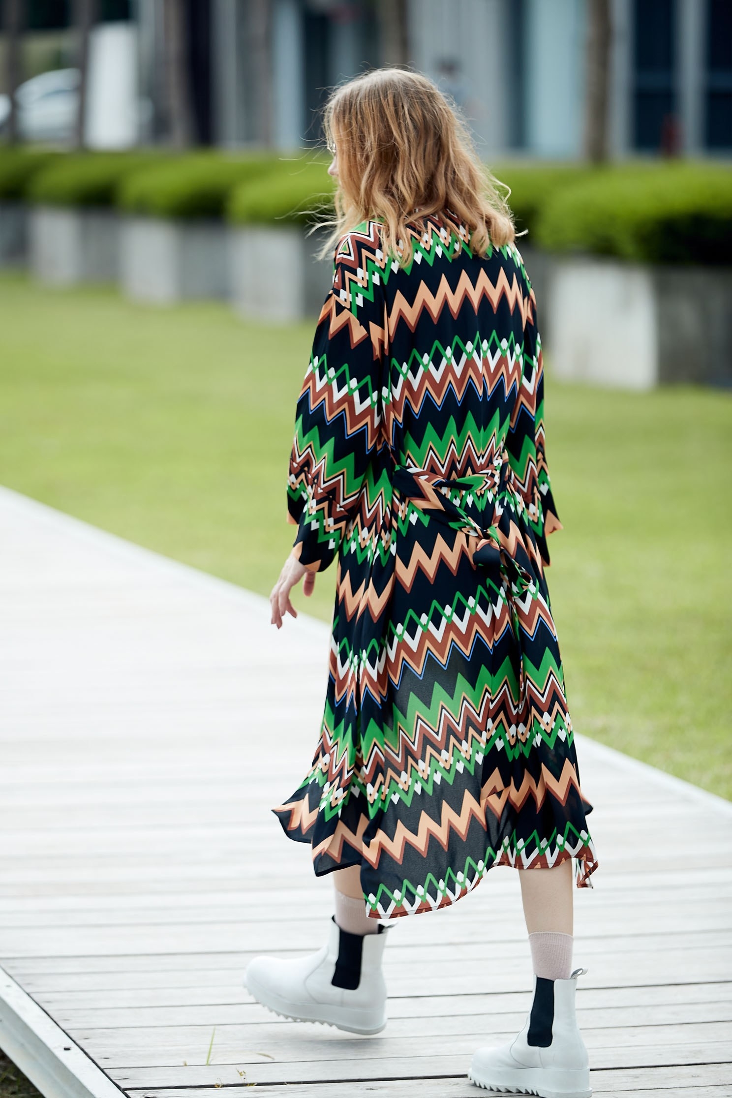 Ripple Totem Fashion Long Sleeve Jacket,外套,Cardigan,long coat,長袖外套