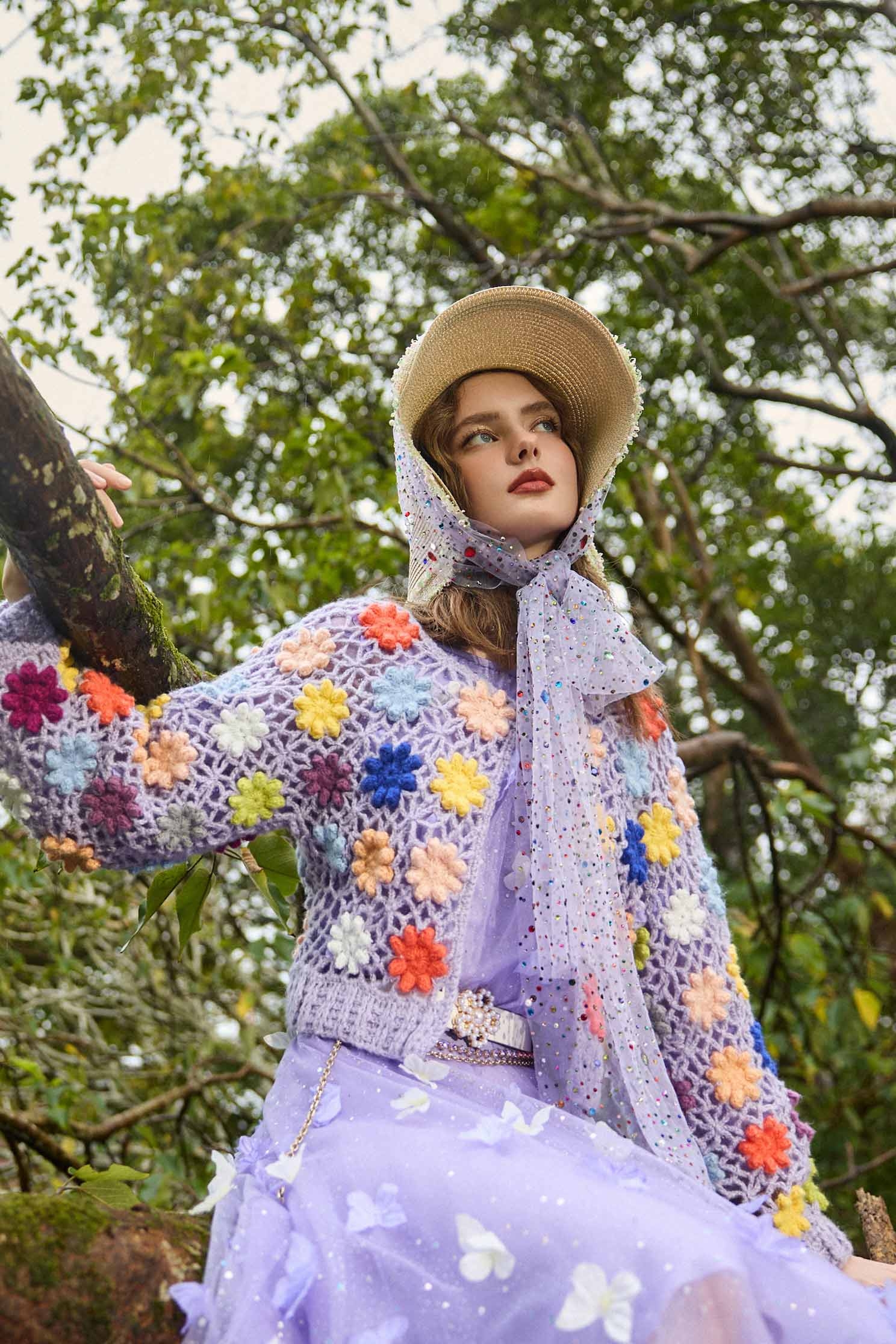 浪漫手作五彩外套浪漫手作五彩外套,外套,春夏穿搭,派對特輯,珍珠,約會特輯,花花世界,針織,針織外套