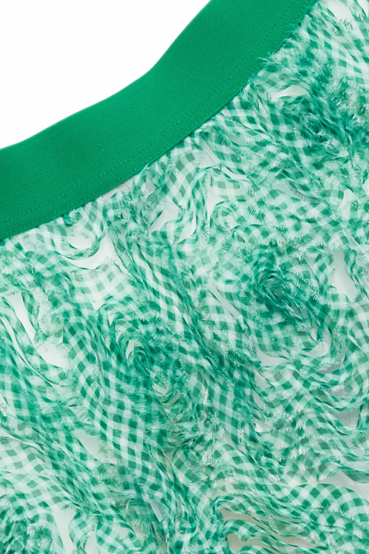 新葉綠格紋長裙新葉綠格紋長裙,人氣商品,春夏穿搭,時髦成套搭配,格紋,網紗,網裙,花花世界,長裙,雪紡