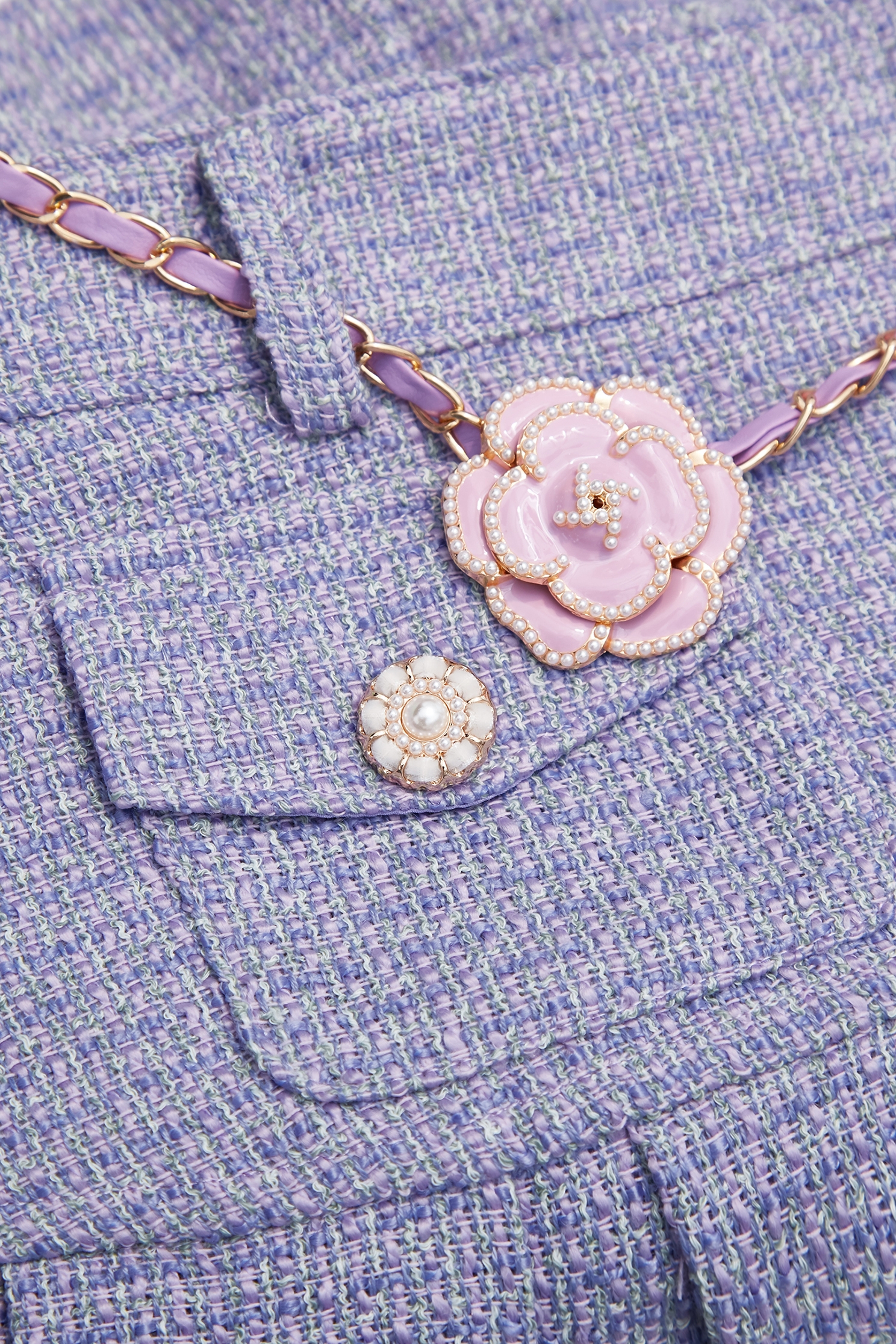 小香風神秘紫花呢紗短裙小香風神秘紫花呢紗短裙,小香風,春夏穿搭,短裙