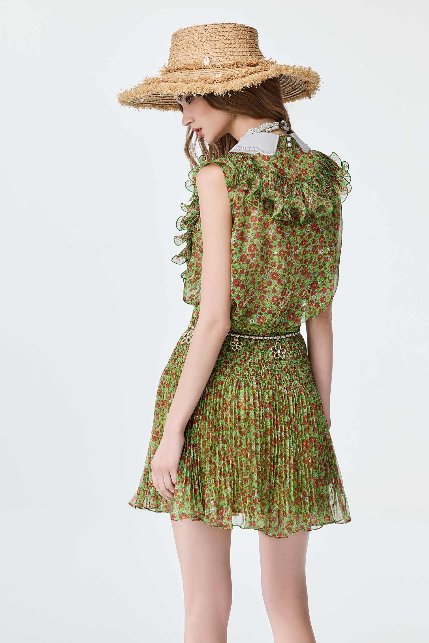 童話花園雪紡印花短裙童話花園雪紡印花短裙,人氣商品,春夏穿搭,時髦成套搭配,短裙,約會特輯,花花世界,雪紡,雪紡裙