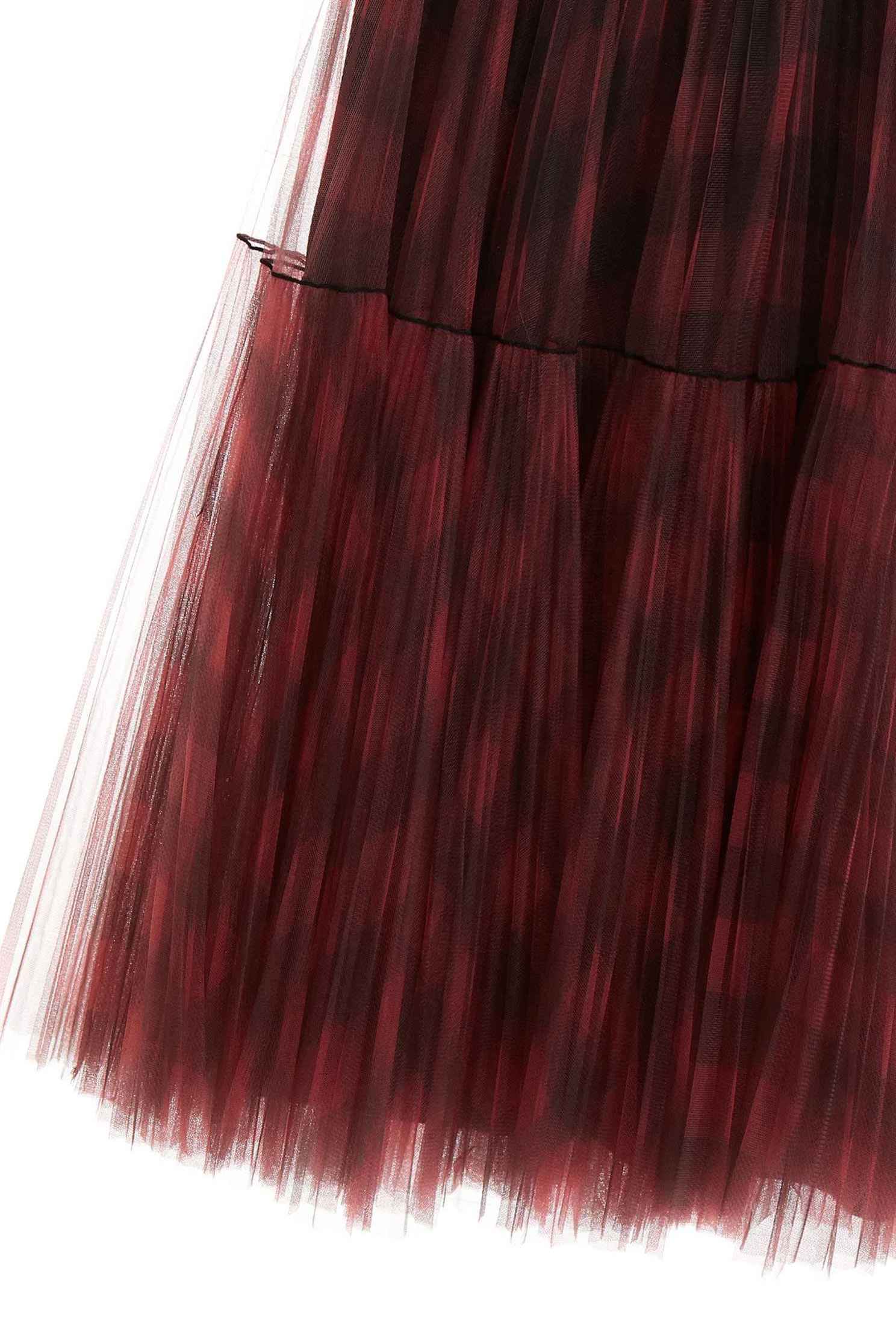 Cross gauze skirt,tulleskirt,mesh,tulleskirt,longskirt