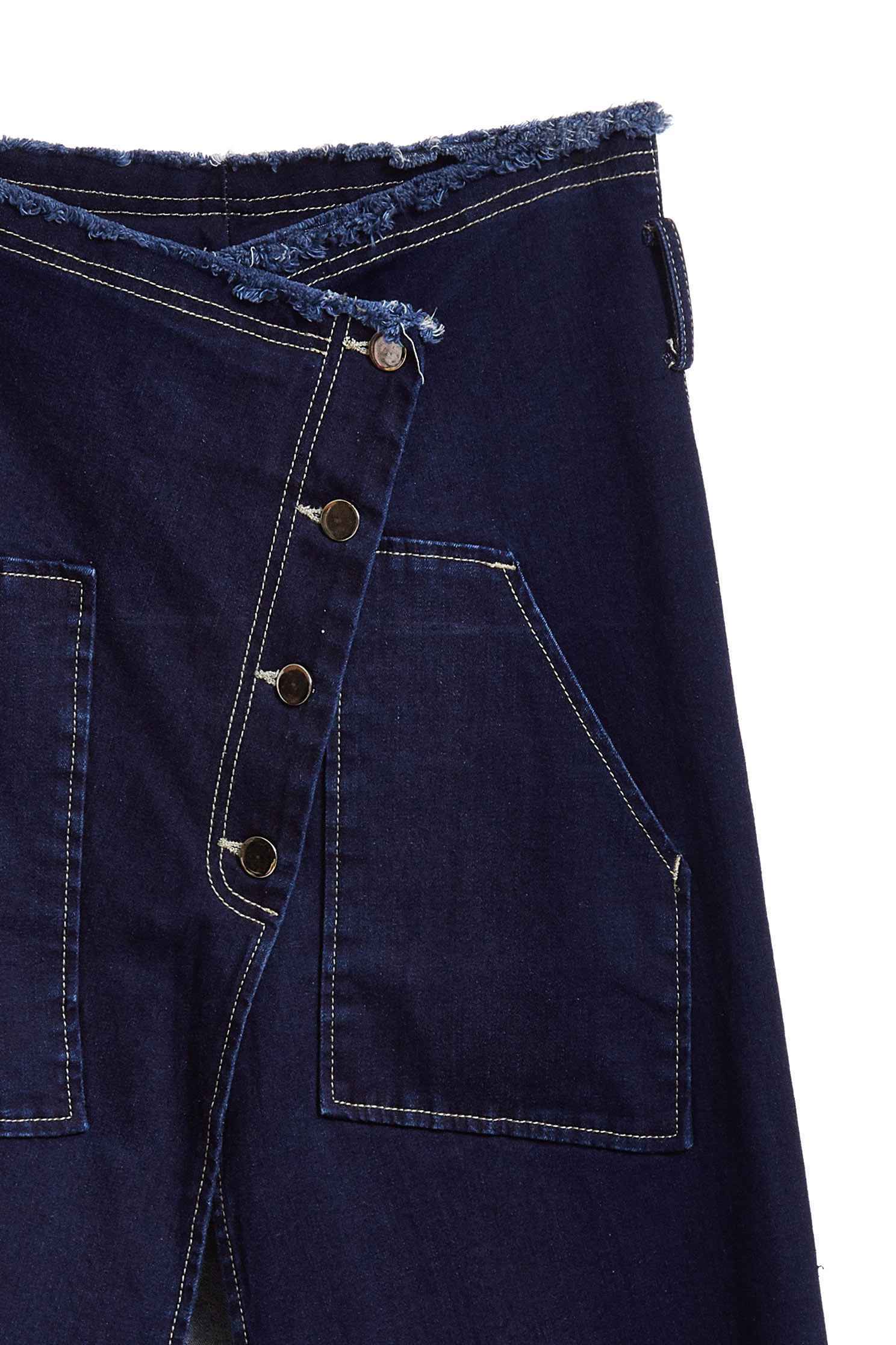 Irregular denim long skirt,tanning,cowboy,denimskirt,longskirt