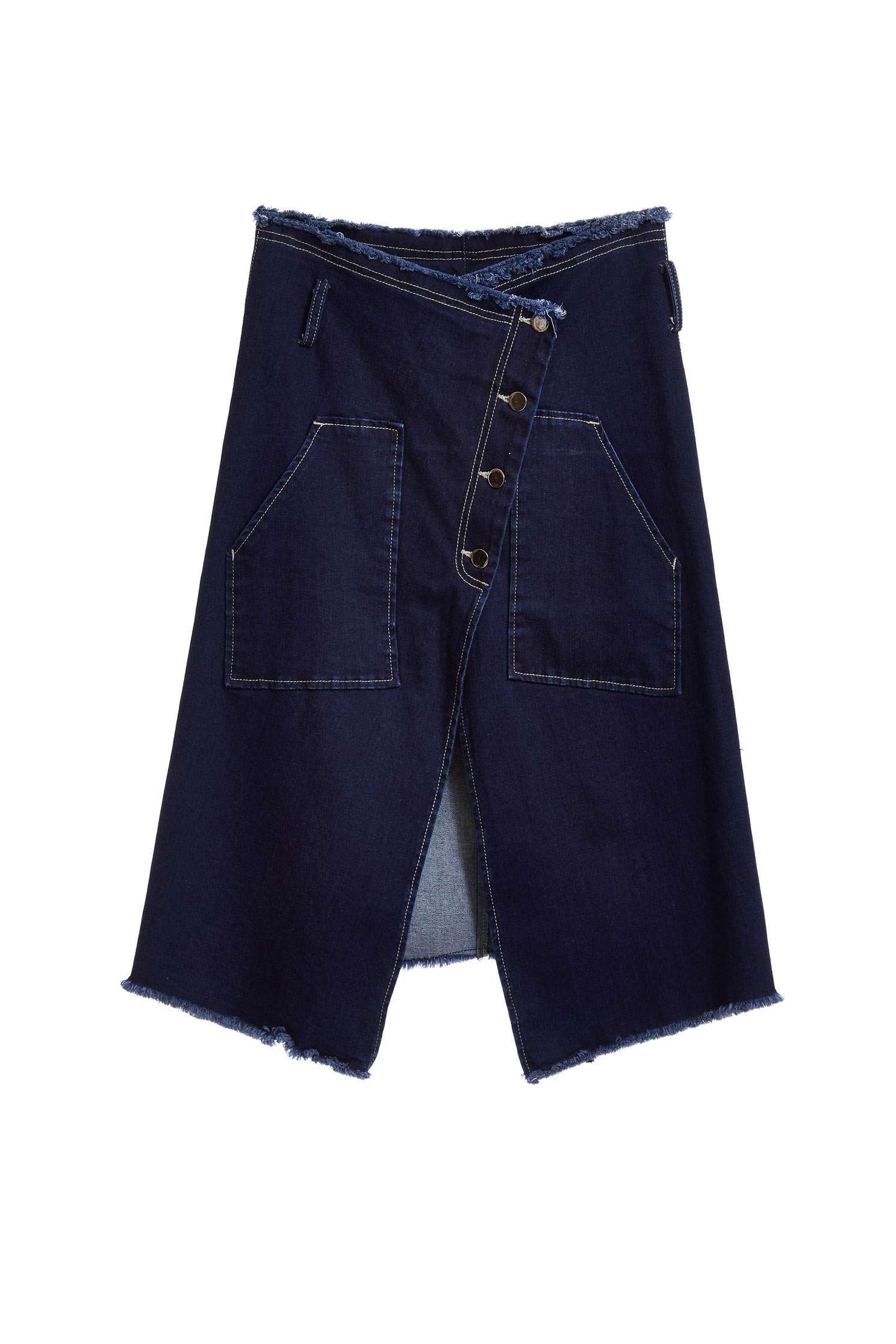 Irregular denim long skirt,tanning,cowboy,denimskirt,longskirt