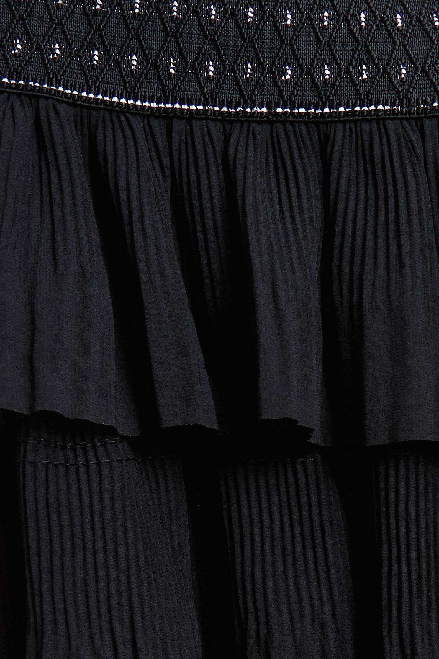 Multi-level lotus leaf skirt,Tulle Skirt,Long Skirt,黑色裙子